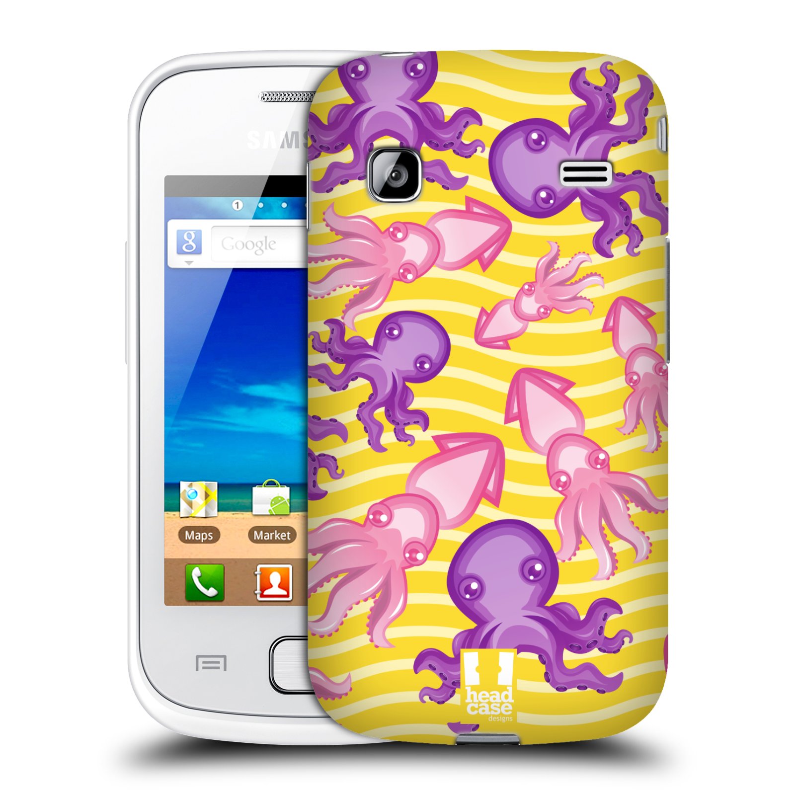 HEAD CASE plastový obal na mobil SAMSUNG GALAXY GIO (S5660) vzor mořský živočich chobotnice