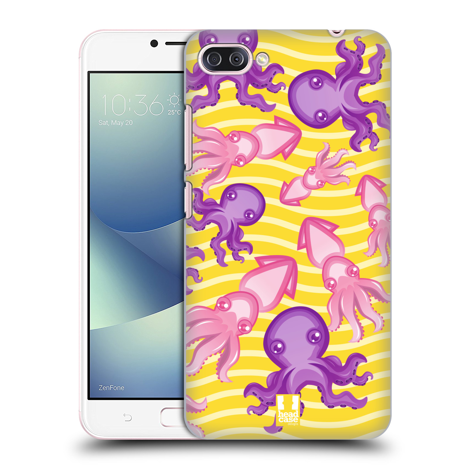 HEAD CASE plastový obal na mobil Asus Zenfone 4 MAX ZC554KL vzor mořský živočich chobotnice