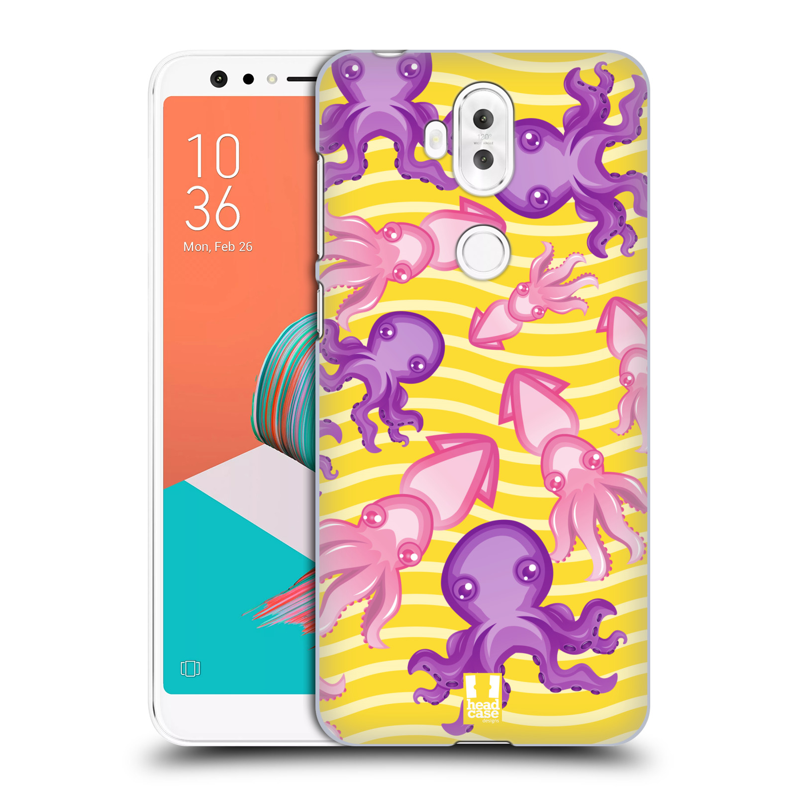 HEAD CASE plastový obal na mobil Asus Zenfone 5 LITE ZC600KL vzor mořský živočich chobotnice