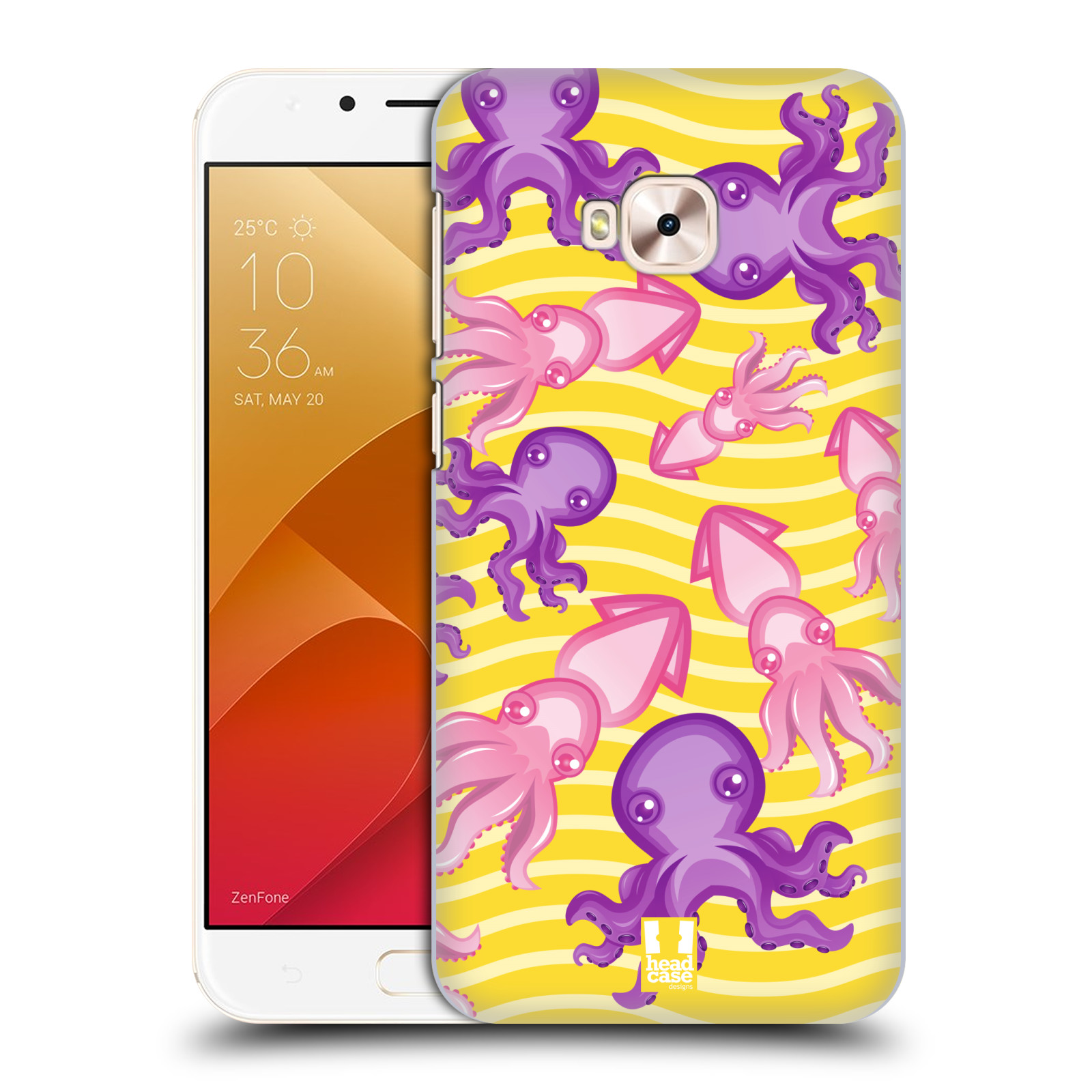 HEAD CASE plastový obal na mobil Asus Zenfone 4 Selfie Pro ZD552KL vzor mořský živočich chobotnice