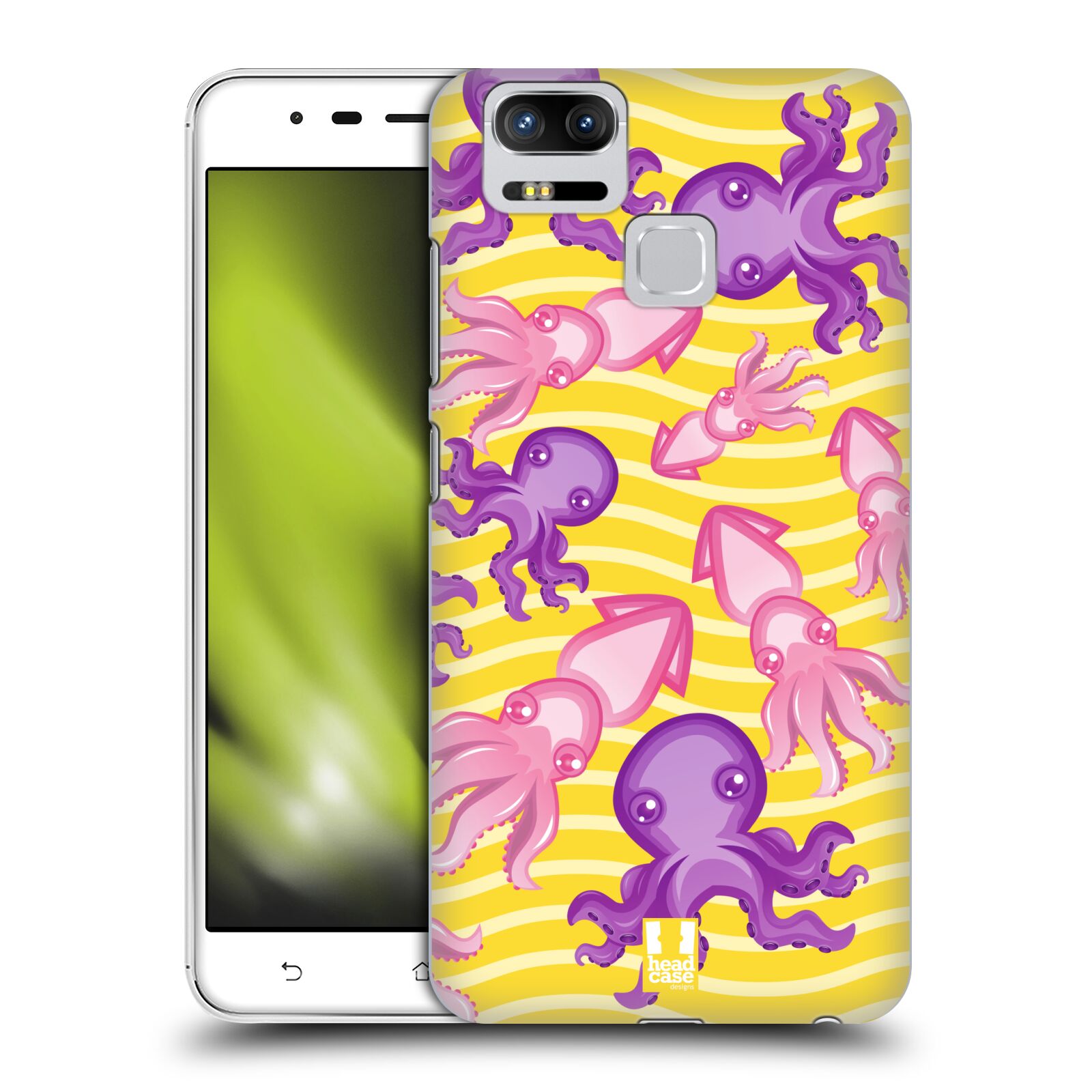 HEAD CASE plastový obal na mobil Asus Zenfone 3 Zoom ZE553KL vzor mořský živočich chobotnice