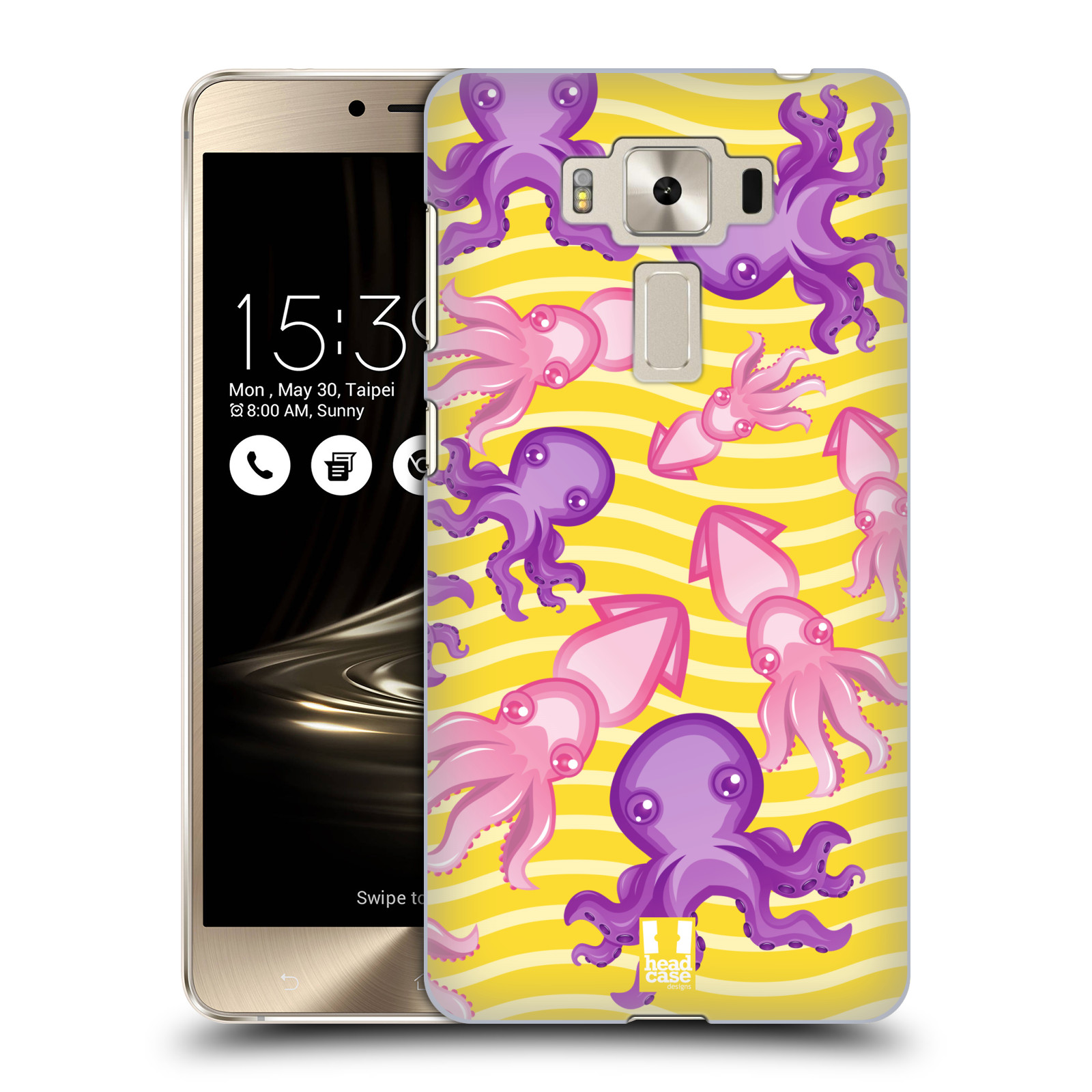 HEAD CASE plastový obal na mobil Asus Zenfone 3 DELUXE ZS550KL vzor mořský živočich chobotnice