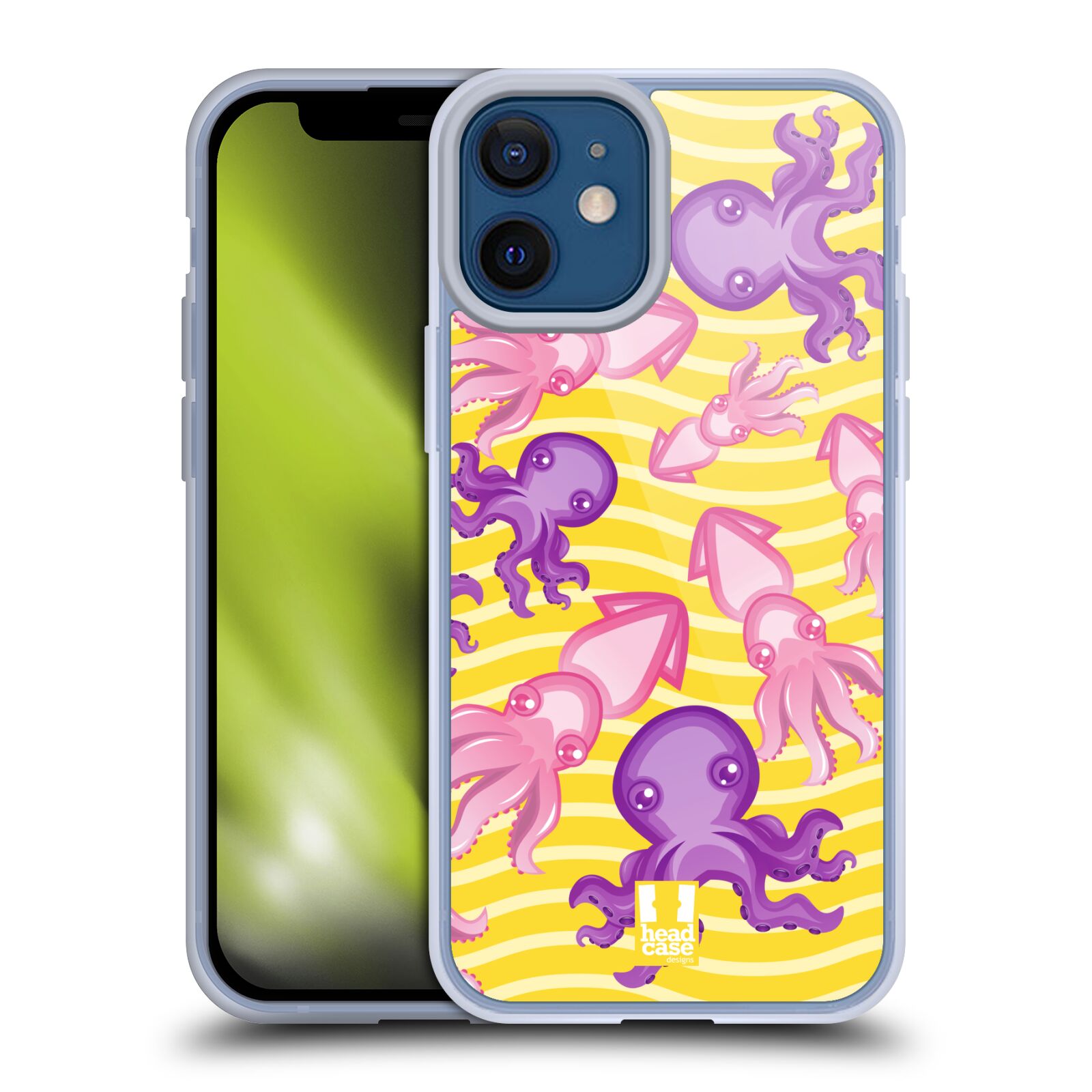 Plastový obal na mobil Apple Iphone 12 MINI vzor mořský živočich chobotnice