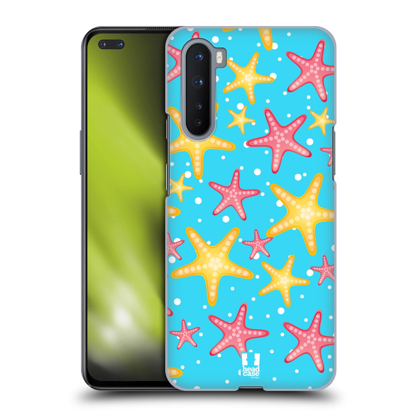 Zadní obal pro mobil OnePlus Nord - HEAD CASE - kreslený mořský vzor hvězda