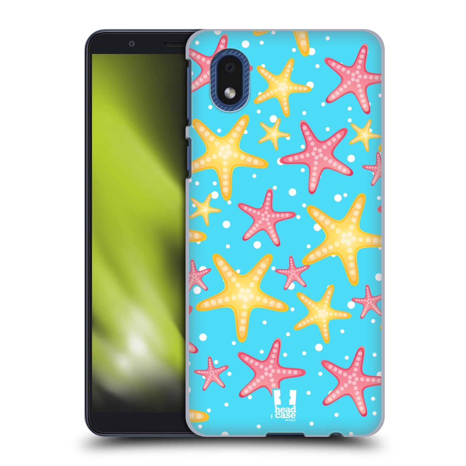 Zadní obal pro mobil Samsung Galaxy A01 CORE - HEAD CASE - kreslený mořský vzor hvězda