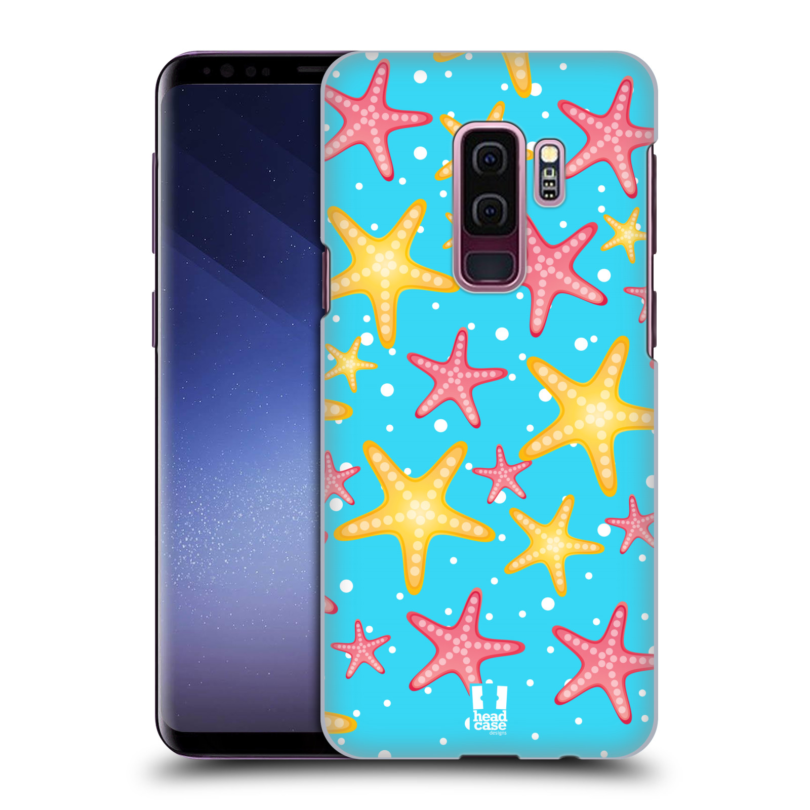 Zadní obal pro mobil Samsung Galaxy S9 PLUS - HEAD CASE - kreslený mořský vzor hvězda
