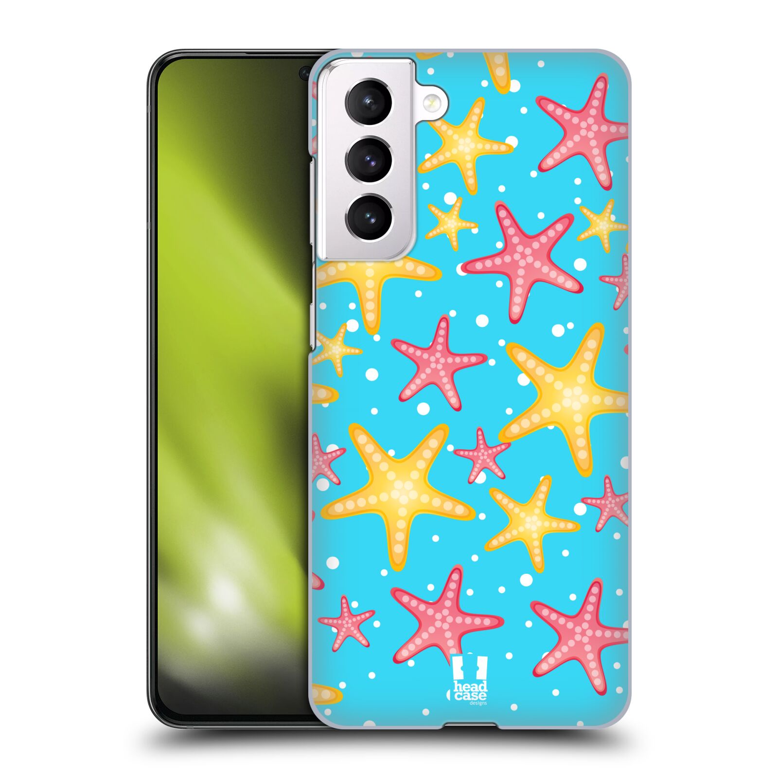 Zadní obal pro mobil Samsung Galaxy S21 / S21 5G - HEAD CASE - kreslený mořský vzor hvězda