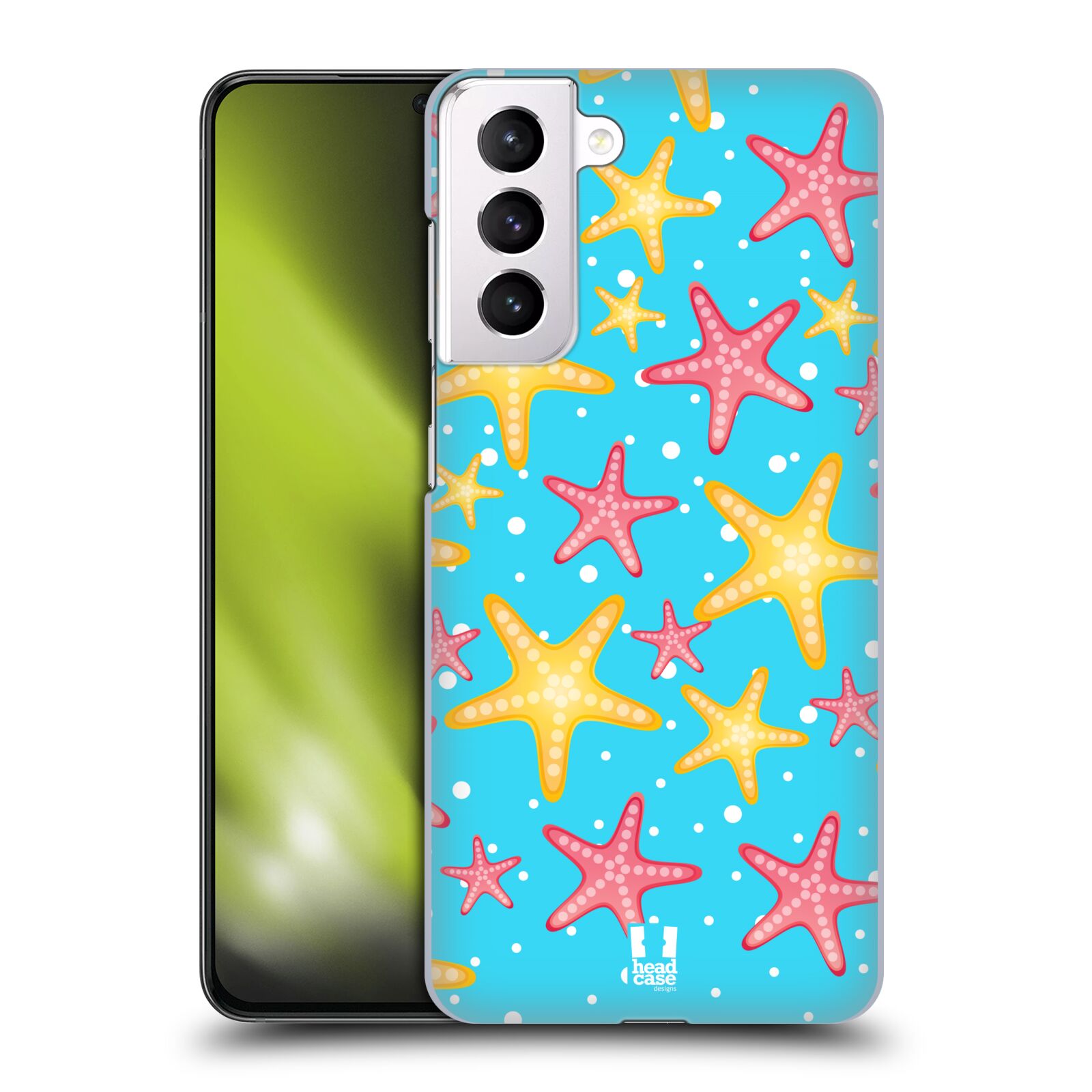 Zadní obal pro mobil Samsung Galaxy S21+ / S21+ 5G - HEAD CASE - kreslený mořský vzor hvězda