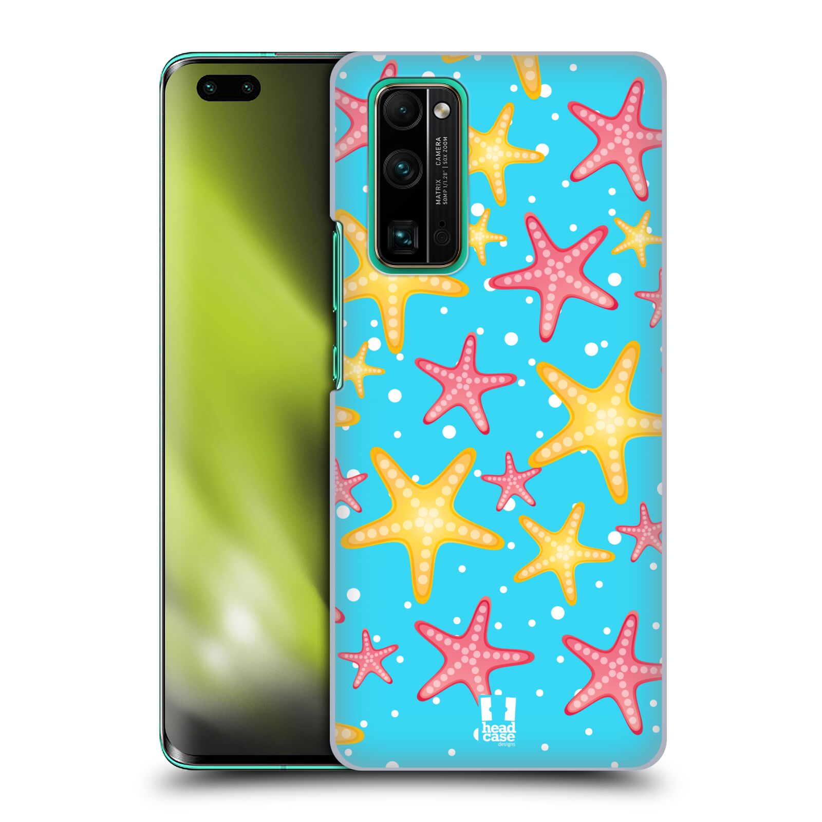 Zadní obal pro mobil Honor 30 PRO - HEAD CASE - kreslený mořský vzor hvězda