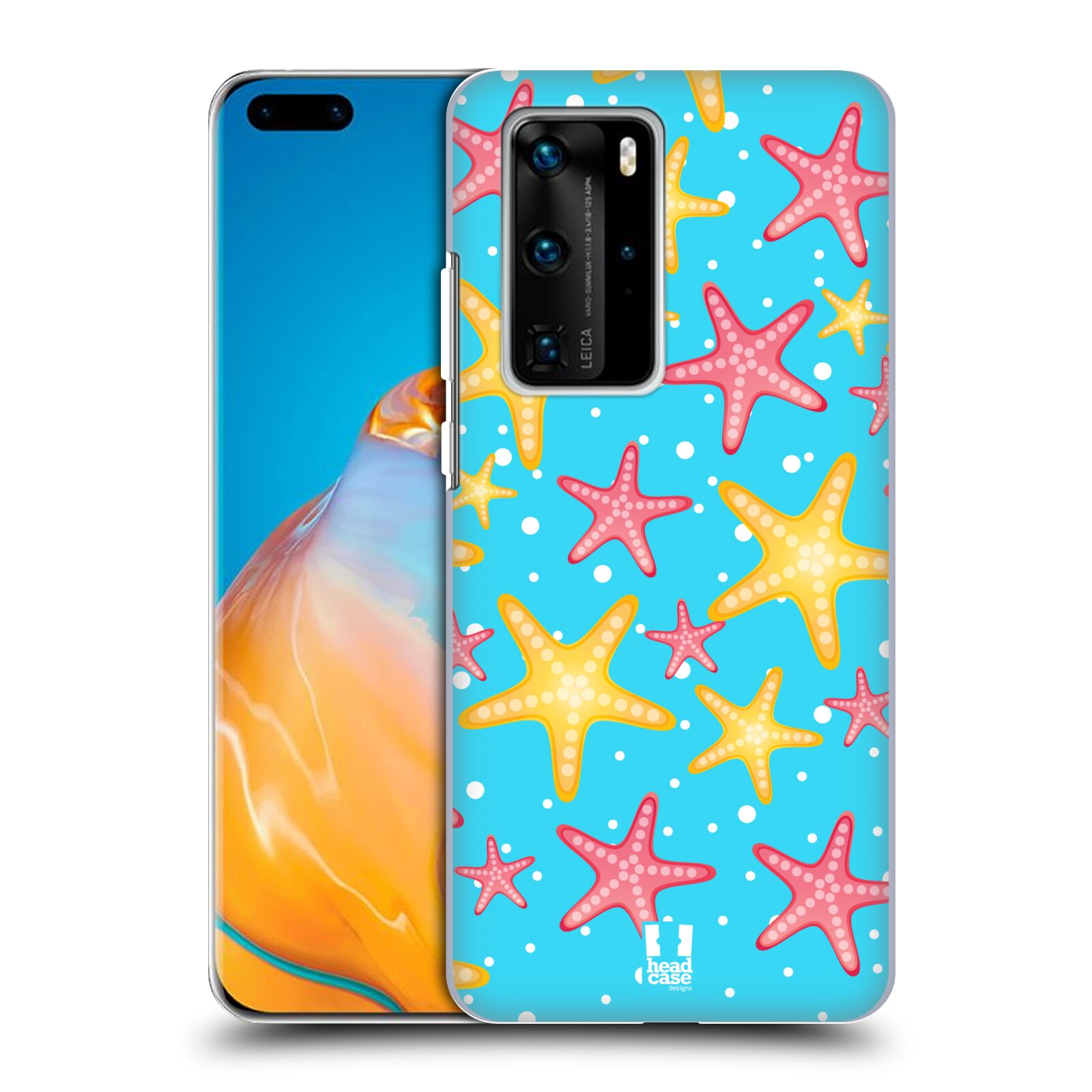 Zadní obal pro mobil Huawei P40 PRO / P40 PRO PLUS - HEAD CASE - kreslený mořský vzor hvězda