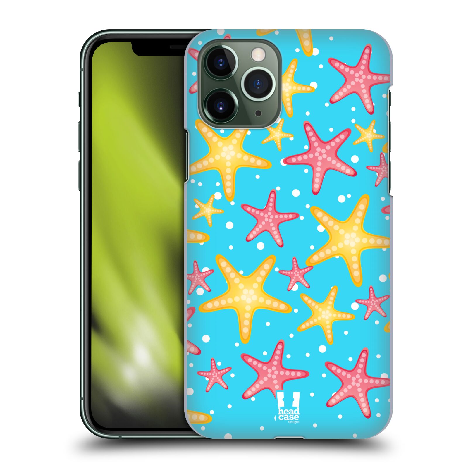 Zadní obal pro mobil Apple Iphone 11 PRO - HEAD CASE - kreslený mořský vzor hvězda