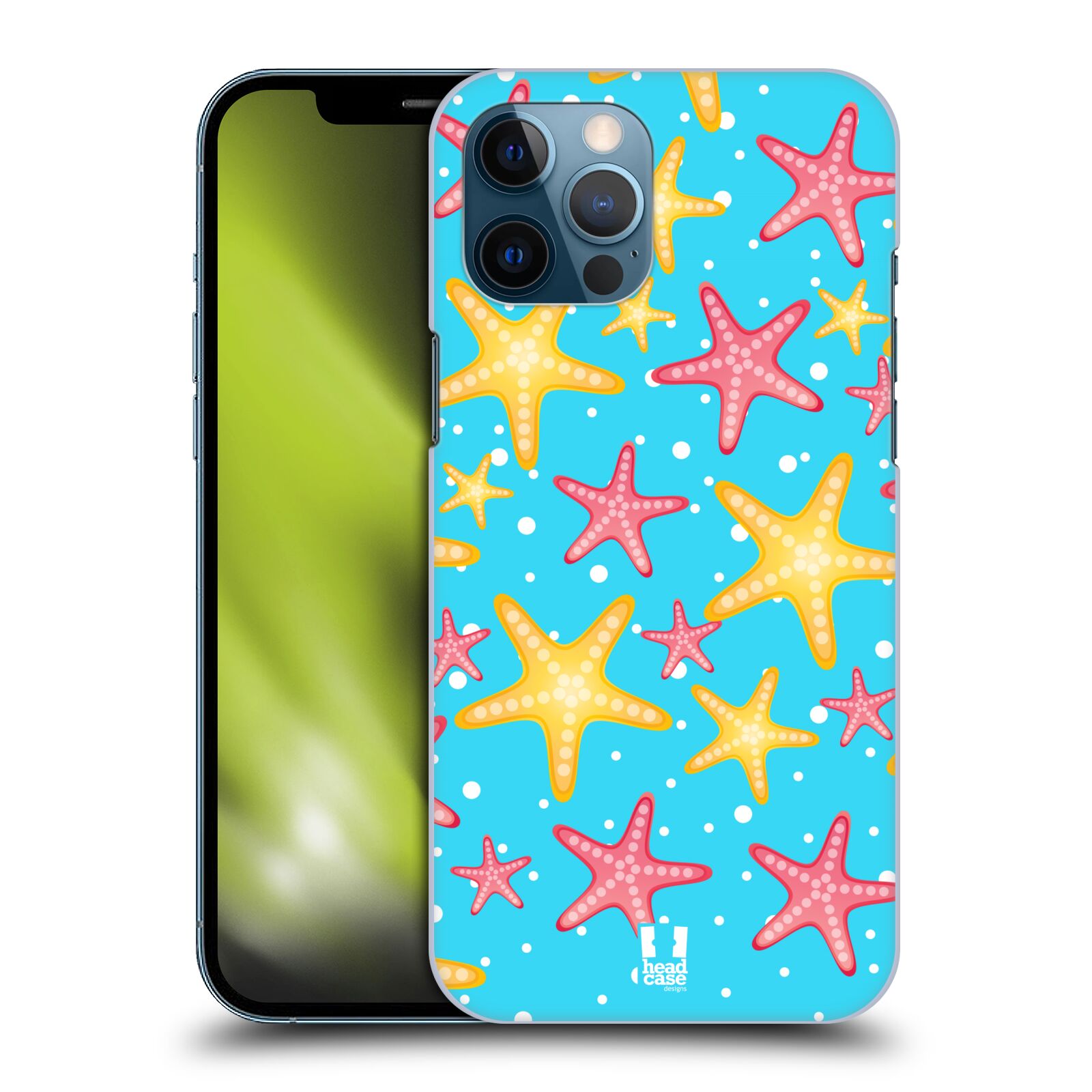 Zadní obal pro mobil Apple iPhone 12 PRO MAX - HEAD CASE - kreslený mořský vzor hvězda