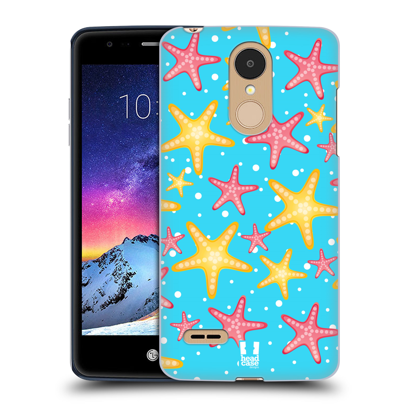 HEAD CASE plastový obal na mobil LG K9 / K8 2018 vzor mořský živočich hvězda