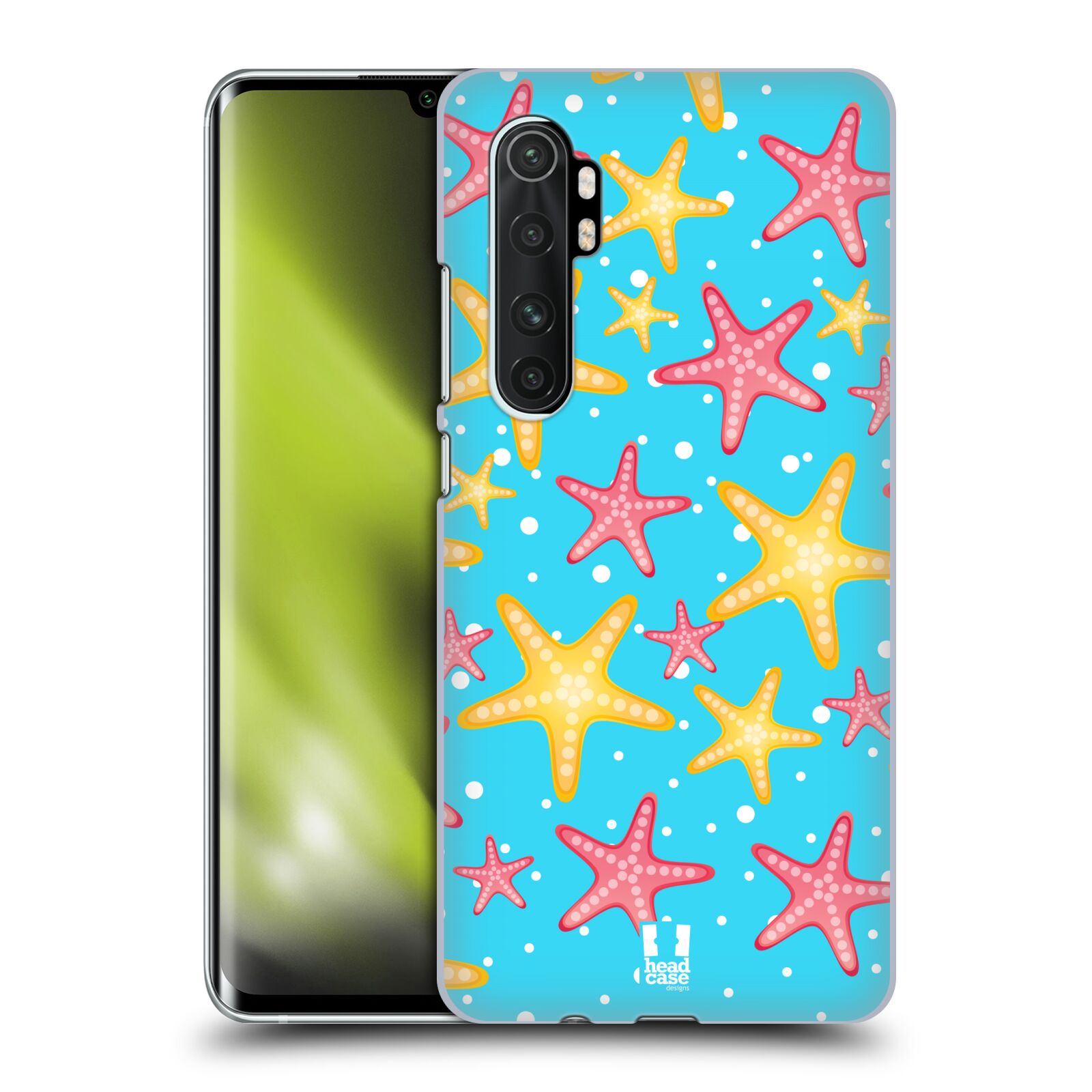 Zadní obal pro mobil Xiaomi Mi Note 10 LITE - HEAD CASE - kreslený mořský vzor hvězda