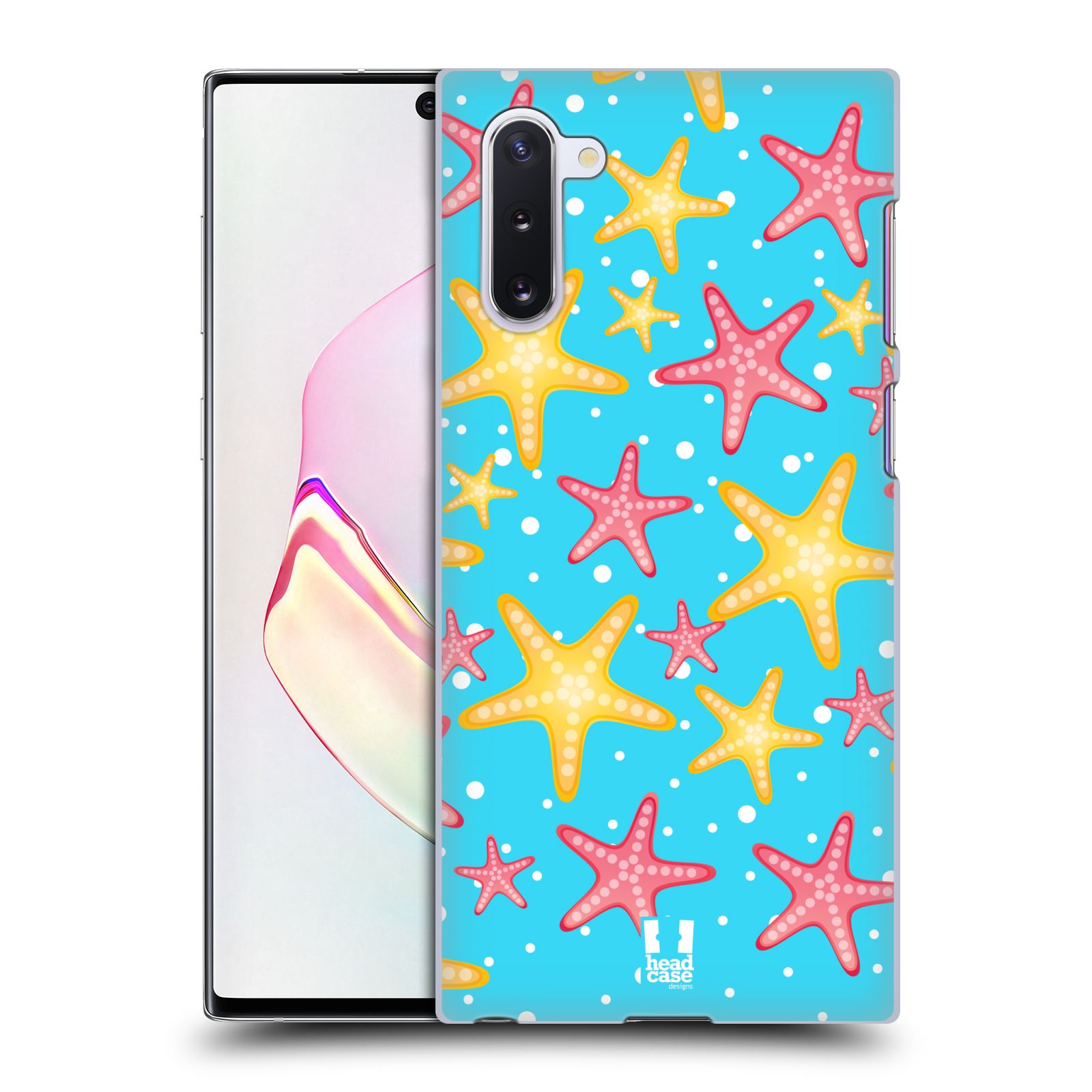 Zadní obal pro mobil Samsung Galaxy Note 10 / Note 10 5G - HEAD CASE - kreslený mořský vzor hvězda