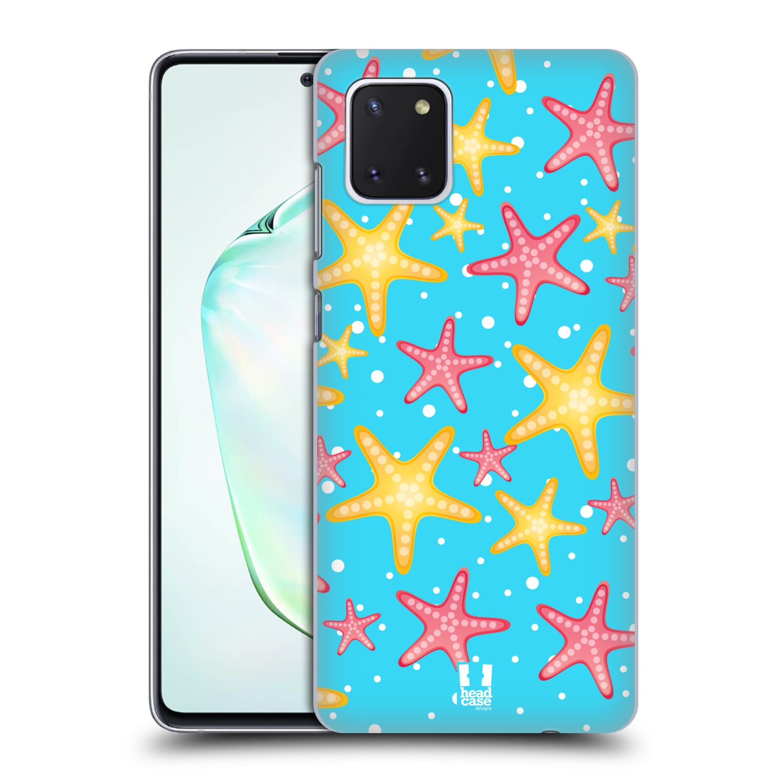 Zadní obal pro mobil Samsung Galaxy Note 10 Lite - HEAD CASE - kreslený mořský vzor hvězda