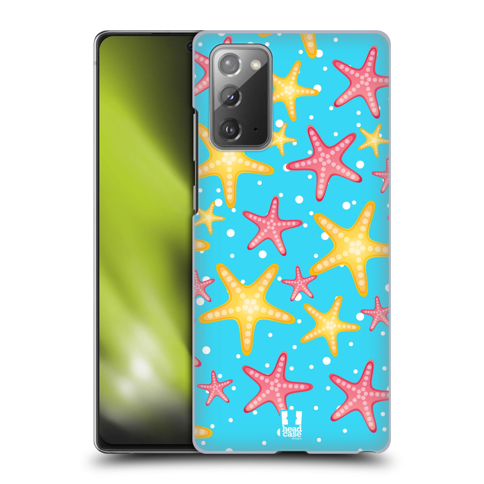 Zadní obal pro mobil Samsung Galaxy Note 20 - HEAD CASE - kreslený mořský vzor hvězda