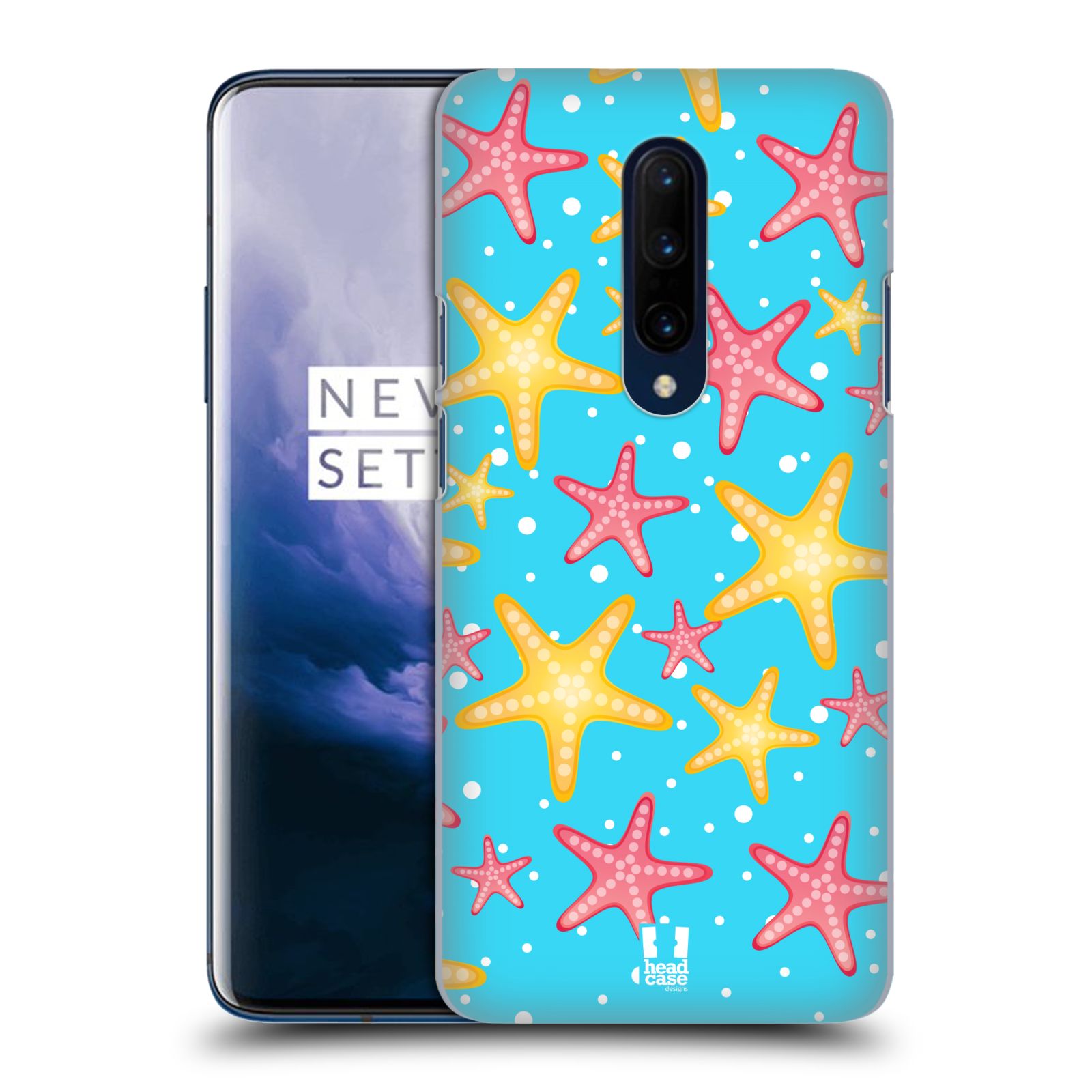 Zadní obal pro mobil OnePlus 7 PRO - HEAD CASE - kreslený mořský vzor hvězda