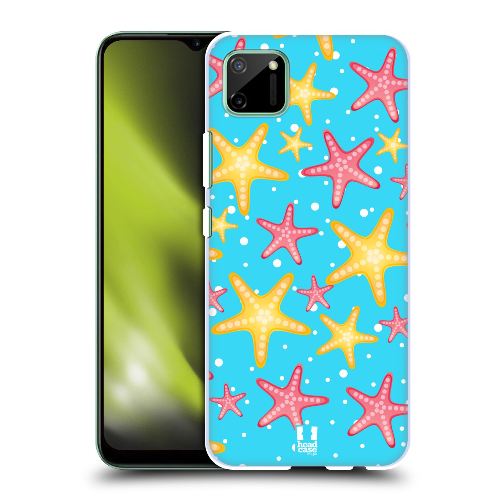 Zadní obal pro mobil Realme C11 - HEAD CASE - kreslený mořský vzor hvězda