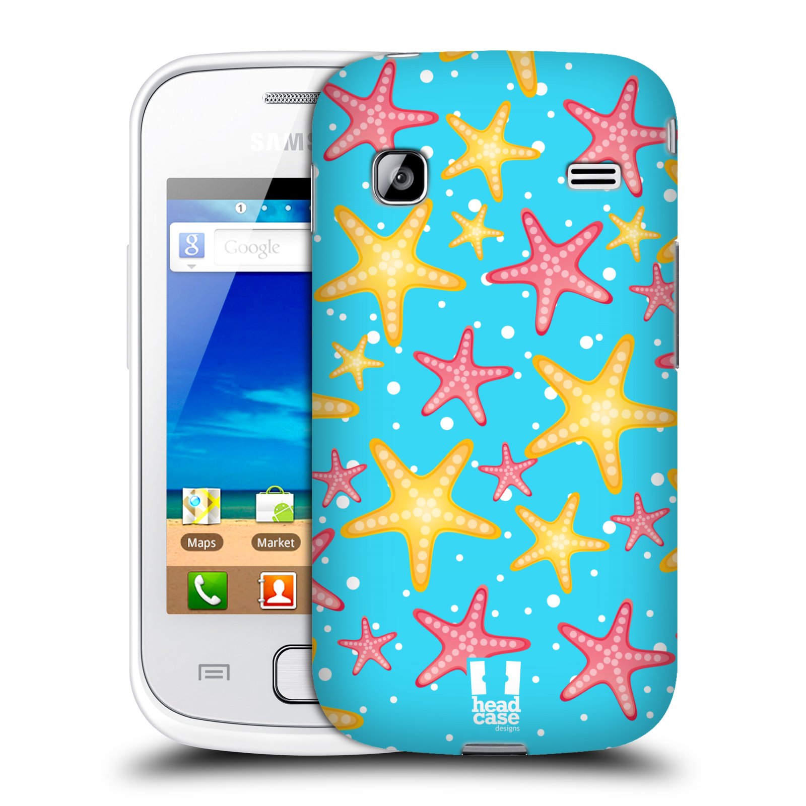 HEAD CASE plastový obal na mobil SAMSUNG GALAXY GIO (S5660) vzor mořský živočich hvězda