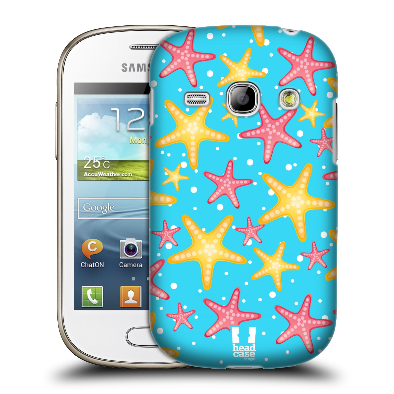 HEAD CASE plastový obal na mobil SAMSUNG GALAXY FAME (S6810) vzor mořský živočich hvězda