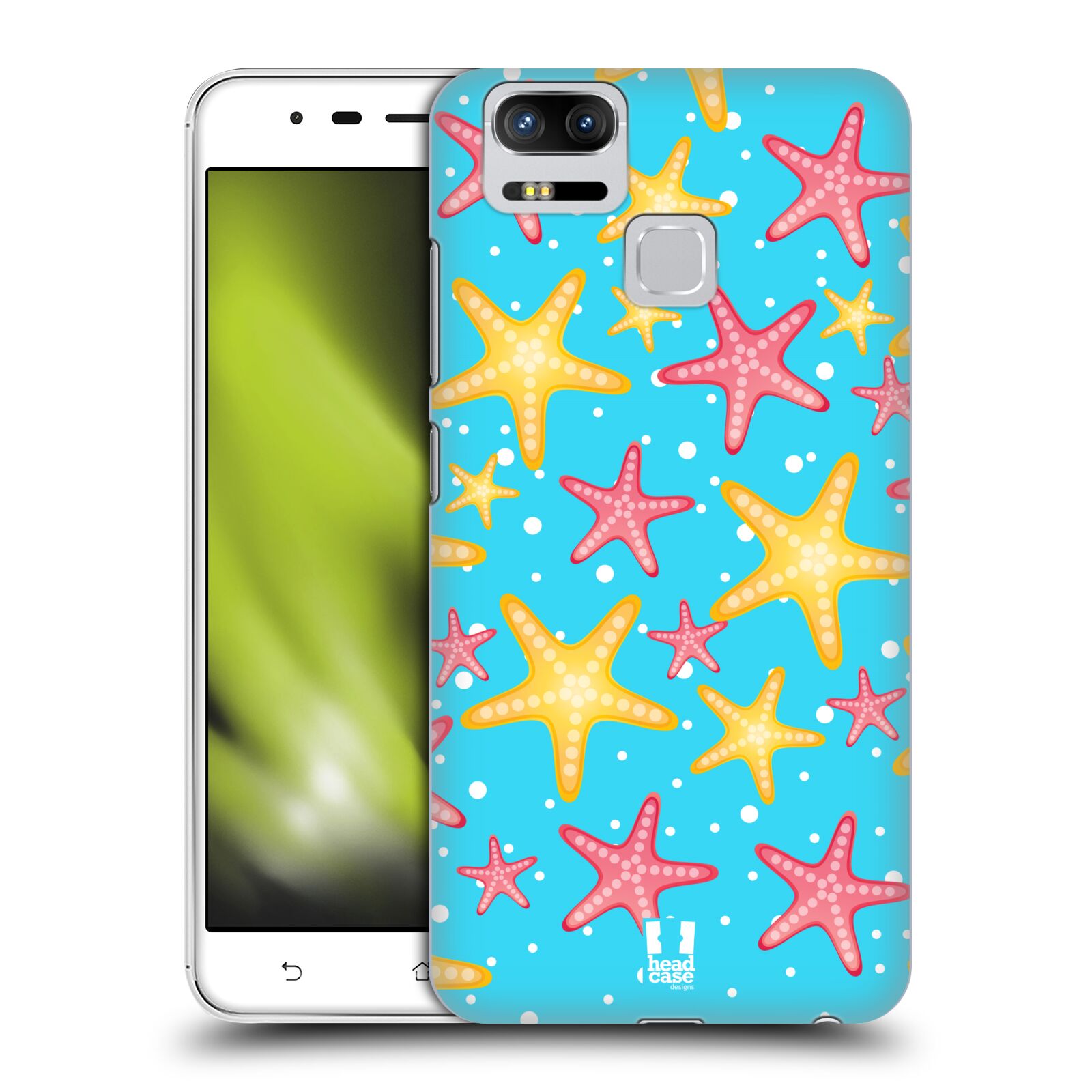 HEAD CASE plastový obal na mobil Asus Zenfone 3 Zoom ZE553KL vzor mořský živočich hvězda