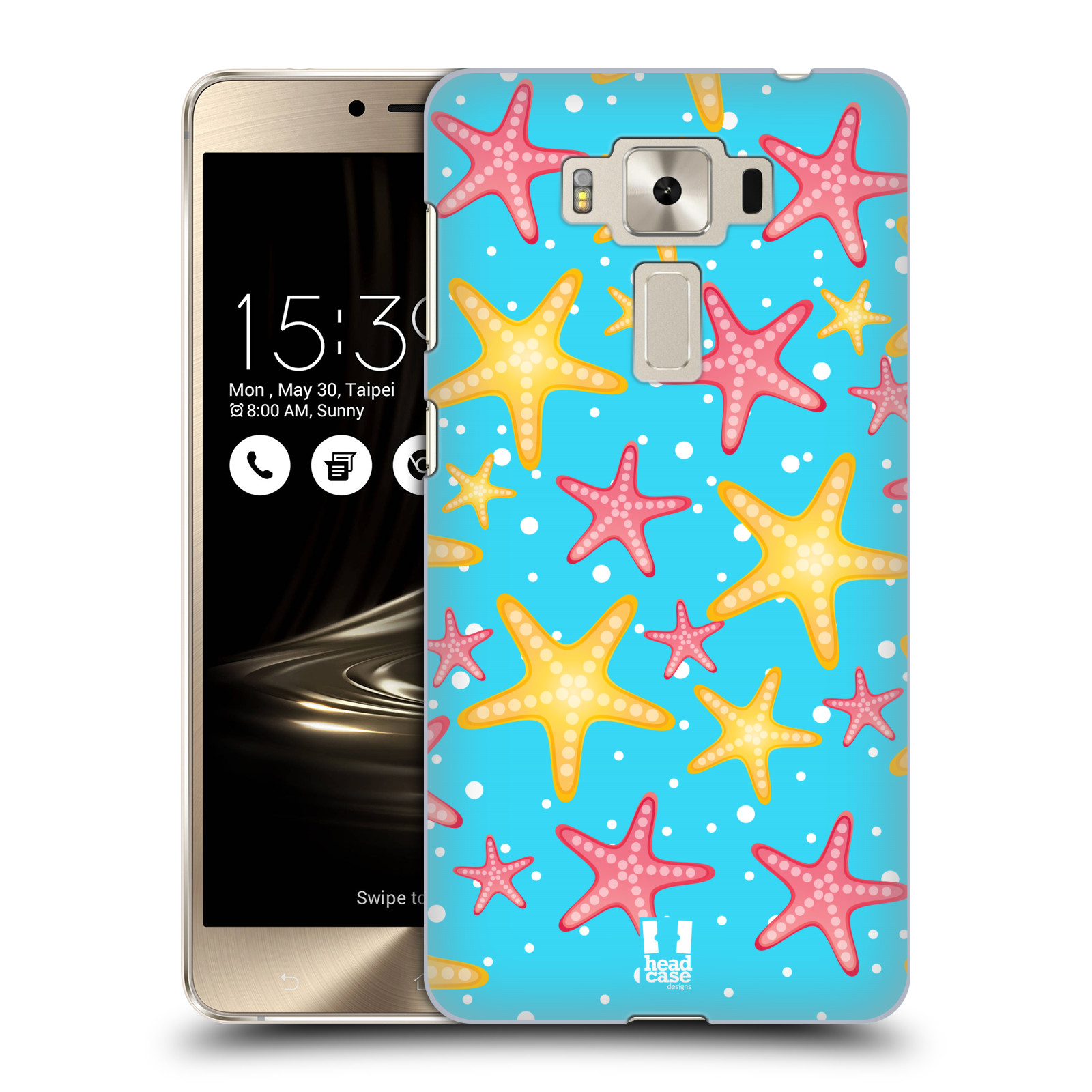 HEAD CASE plastový obal na mobil Asus Zenfone 3 DELUXE ZS550KL vzor mořský živočich hvězda