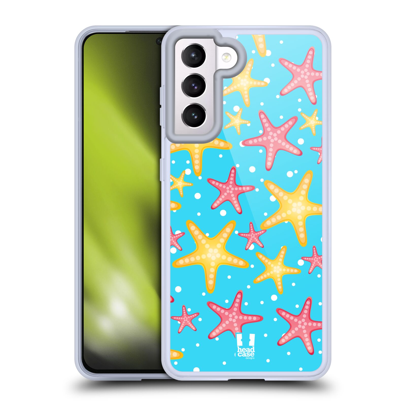 Plastový obal HEAD CASE na mobil Samsung Galaxy S21 5G vzor mořský živočich hvězda