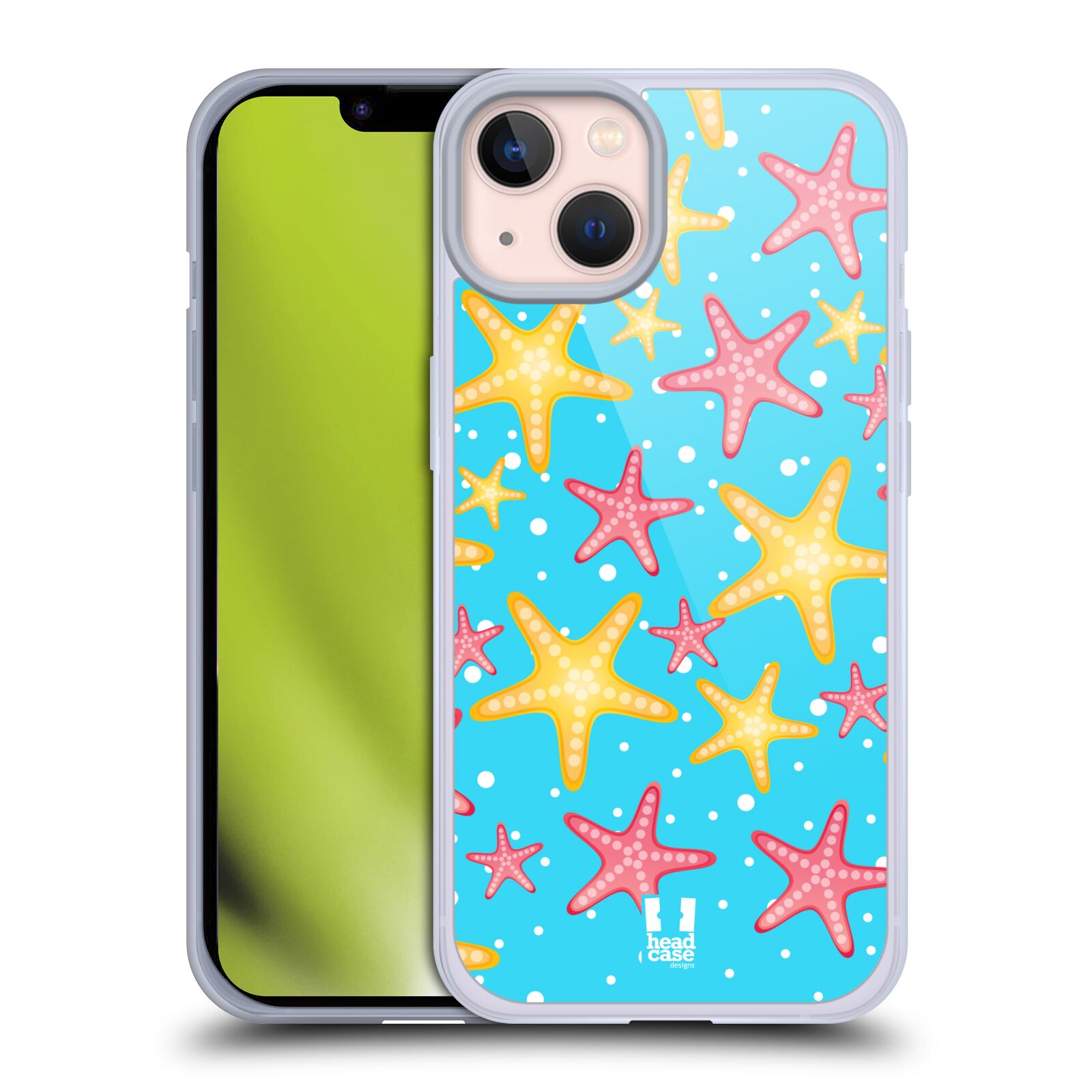 Plastový obal HEAD CASE na mobil Apple Iphone 13 vzor mořský živočich hvězda