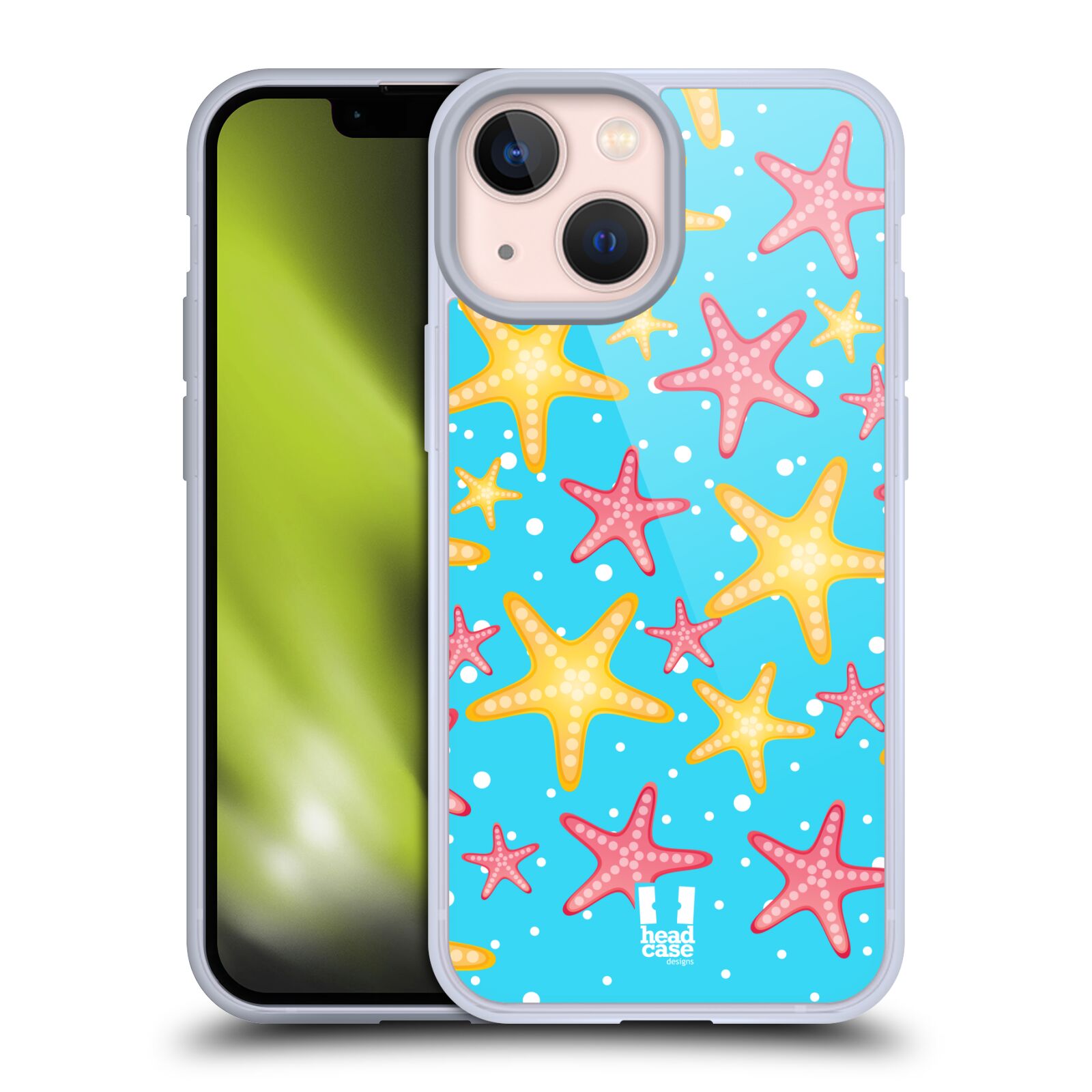 Plastový obal HEAD CASE na mobil Apple Iphone 13 MINI vzor mořský živočich hvězda