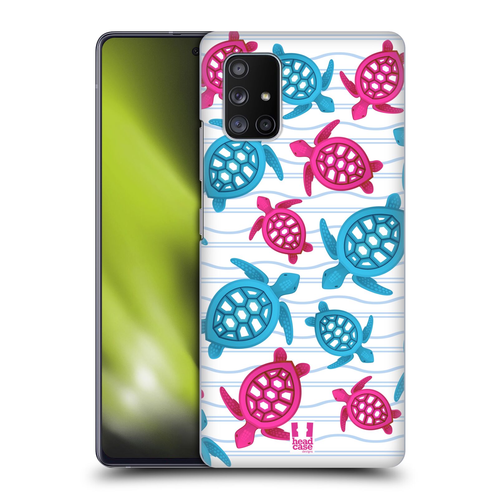 Zadní obal pro mobil Samsung Galaxy A51 5G - HEAD CASE - kreslený mořský vzor želvičky