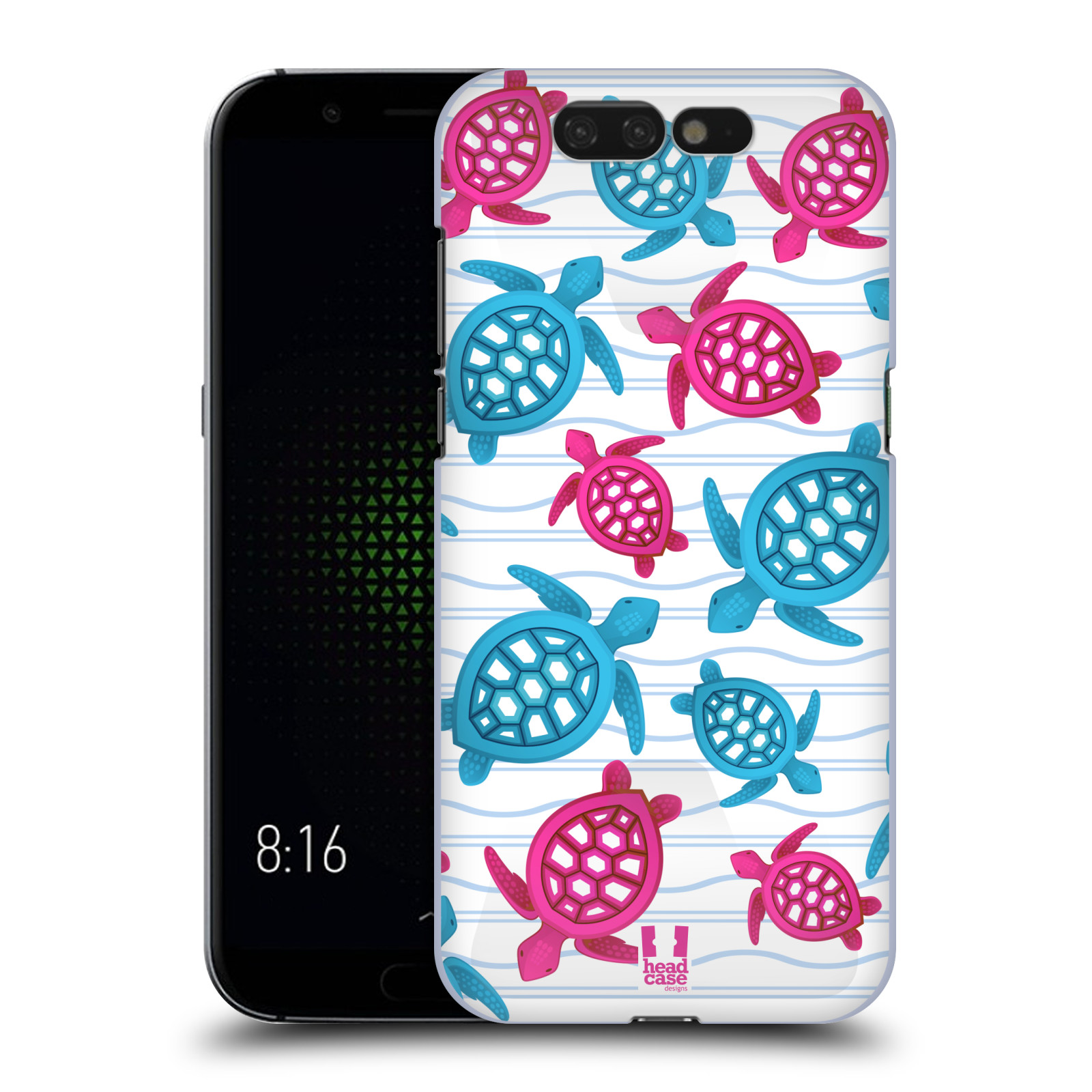 Zadní obal pro mobil Xiaomi Black Shark - HEAD CASE - kreslený mořský vzor želvičky