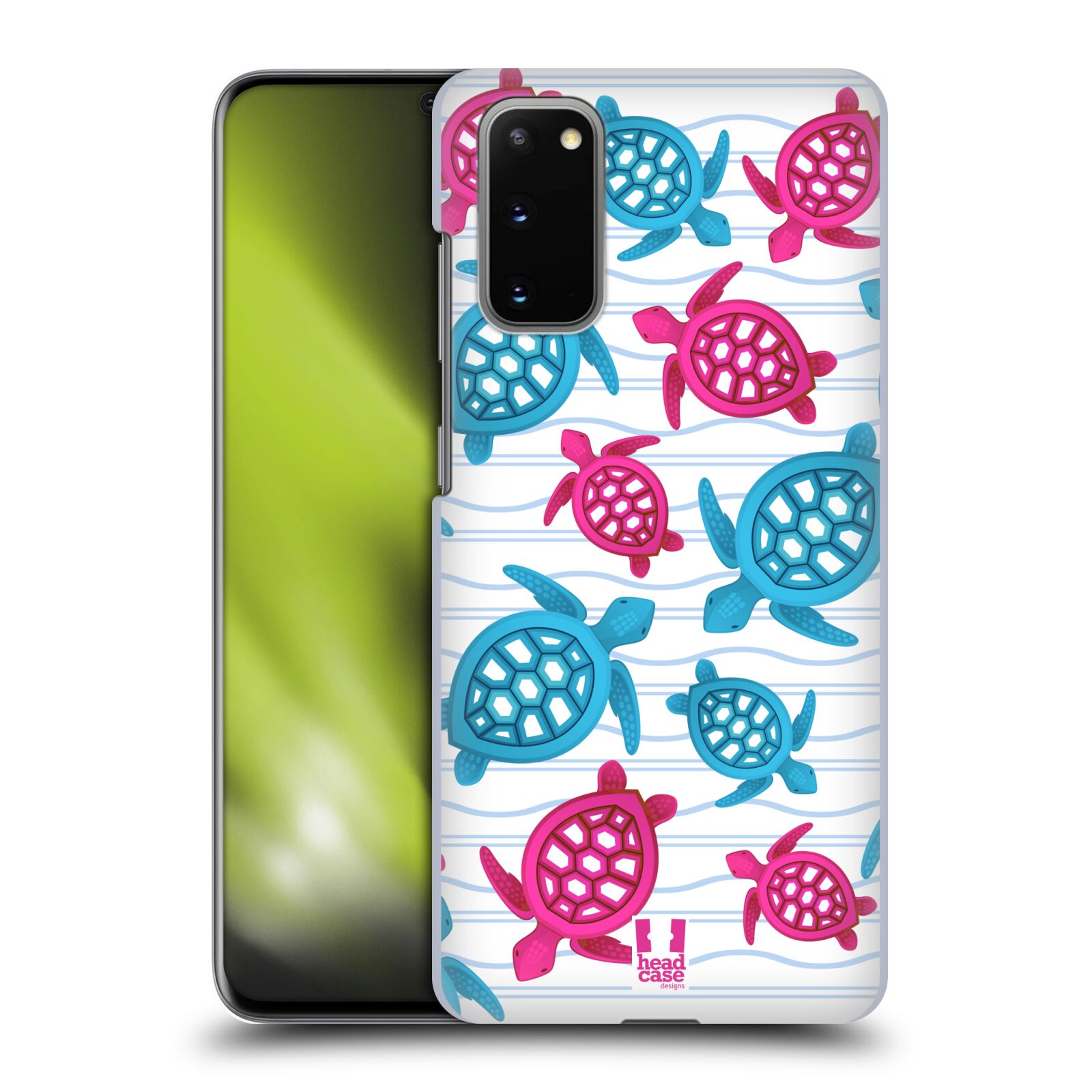 Zadní obal pro mobil Samsung Galaxy S20 / S20 5G - HEAD CASE - kreslený mořský vzor želvičky