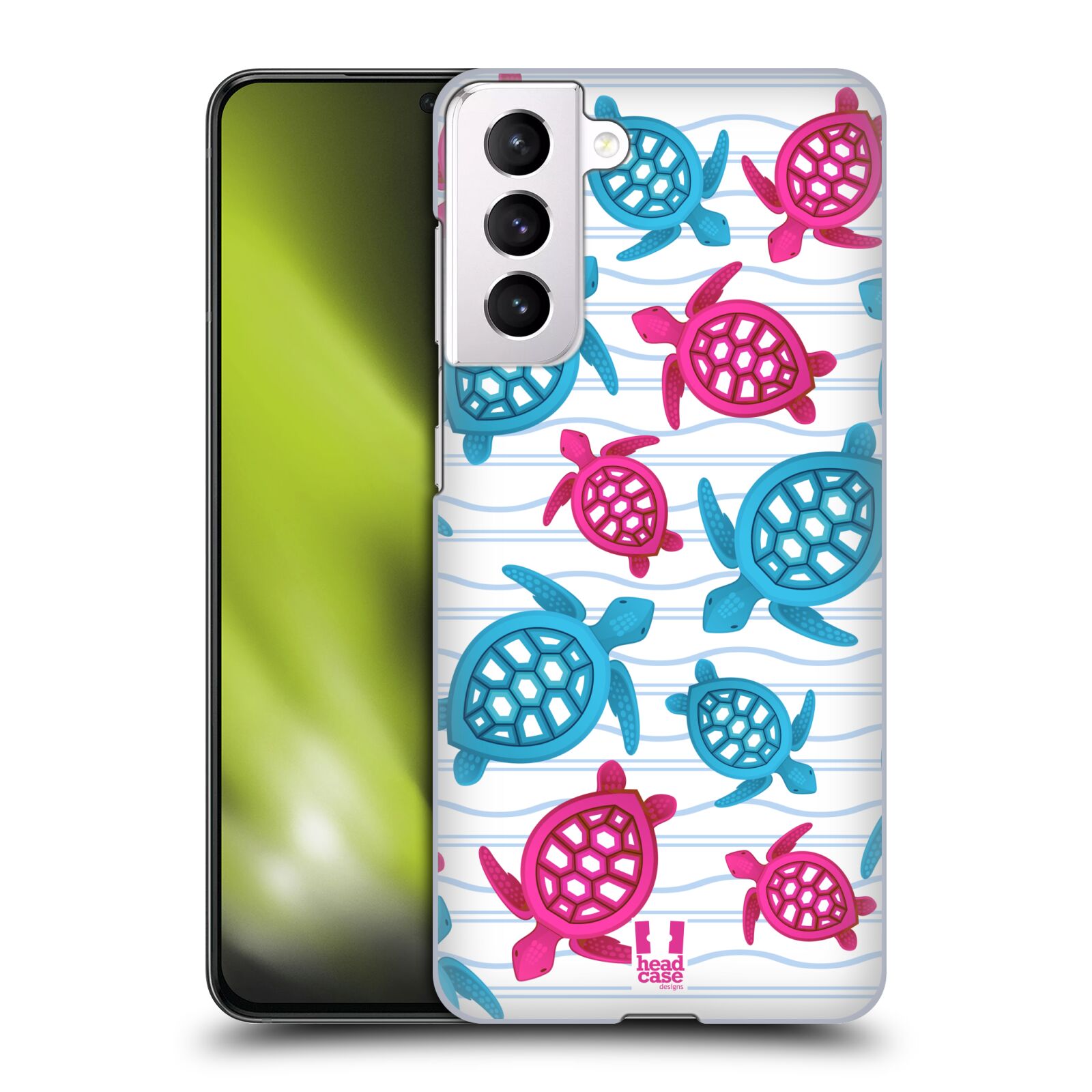 Zadní obal pro mobil Samsung Galaxy S21 / S21 5G - HEAD CASE - kreslený mořský vzor želvičky