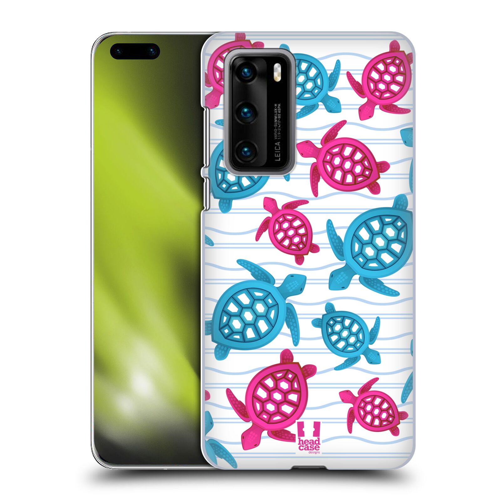 Zadní obal pro mobil Huawei P40 - HEAD CASE - kreslený mořský vzor želvičky
