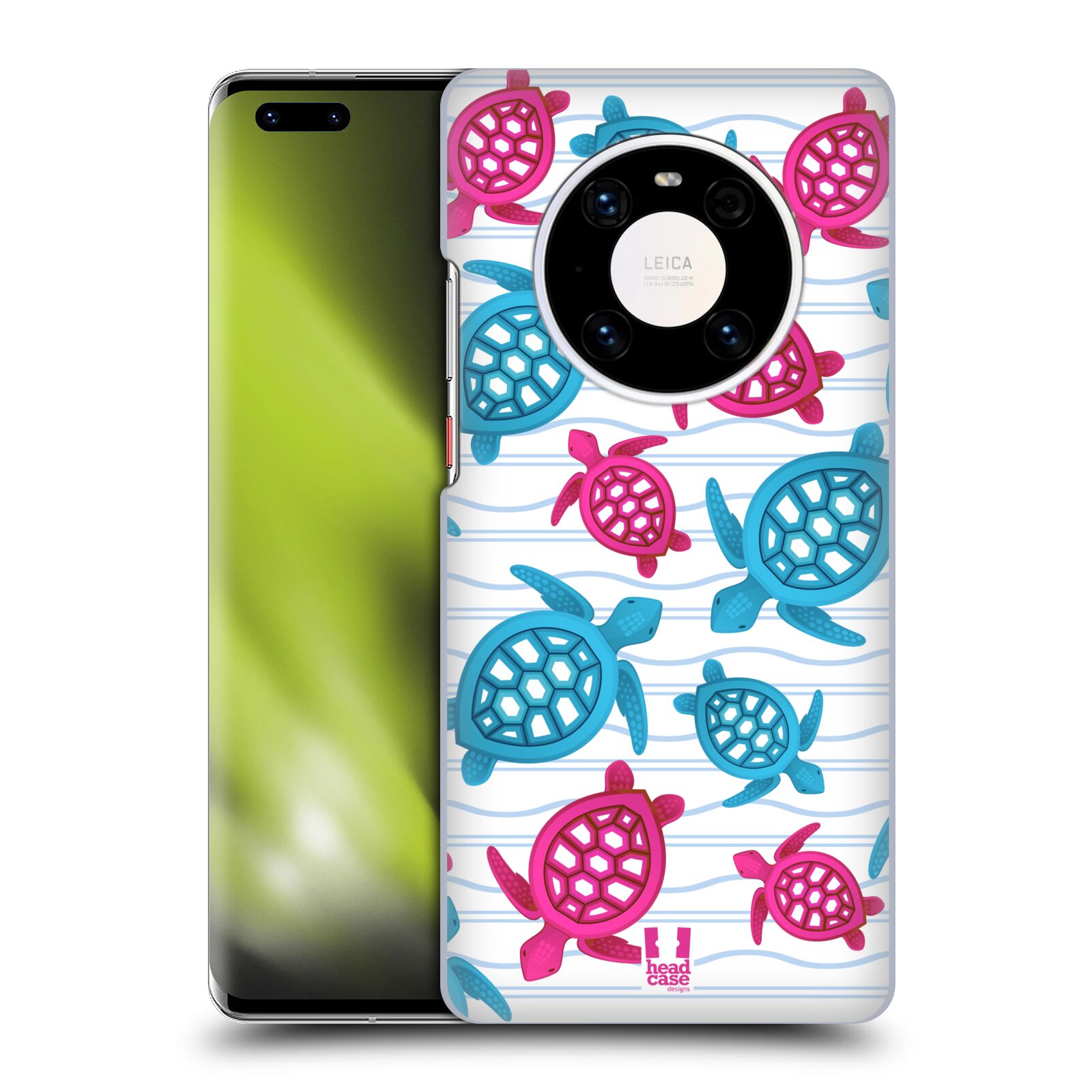 Zadní obal pro mobil Huawei Mate 40 PRO - HEAD CASE - kreslený mořský vzor želvičky