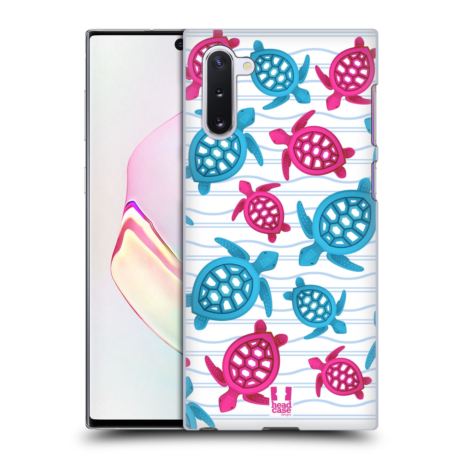Zadní obal pro mobil Samsung Galaxy Note 10 / Note 10 5G - HEAD CASE - kreslený mořský vzor želvičky