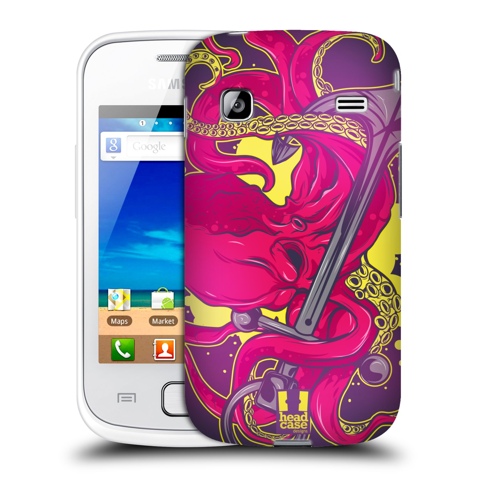 HEAD CASE plastový obal na mobil SAMSUNG GALAXY GIO (S5660) vzor mořská monstra chobotnice