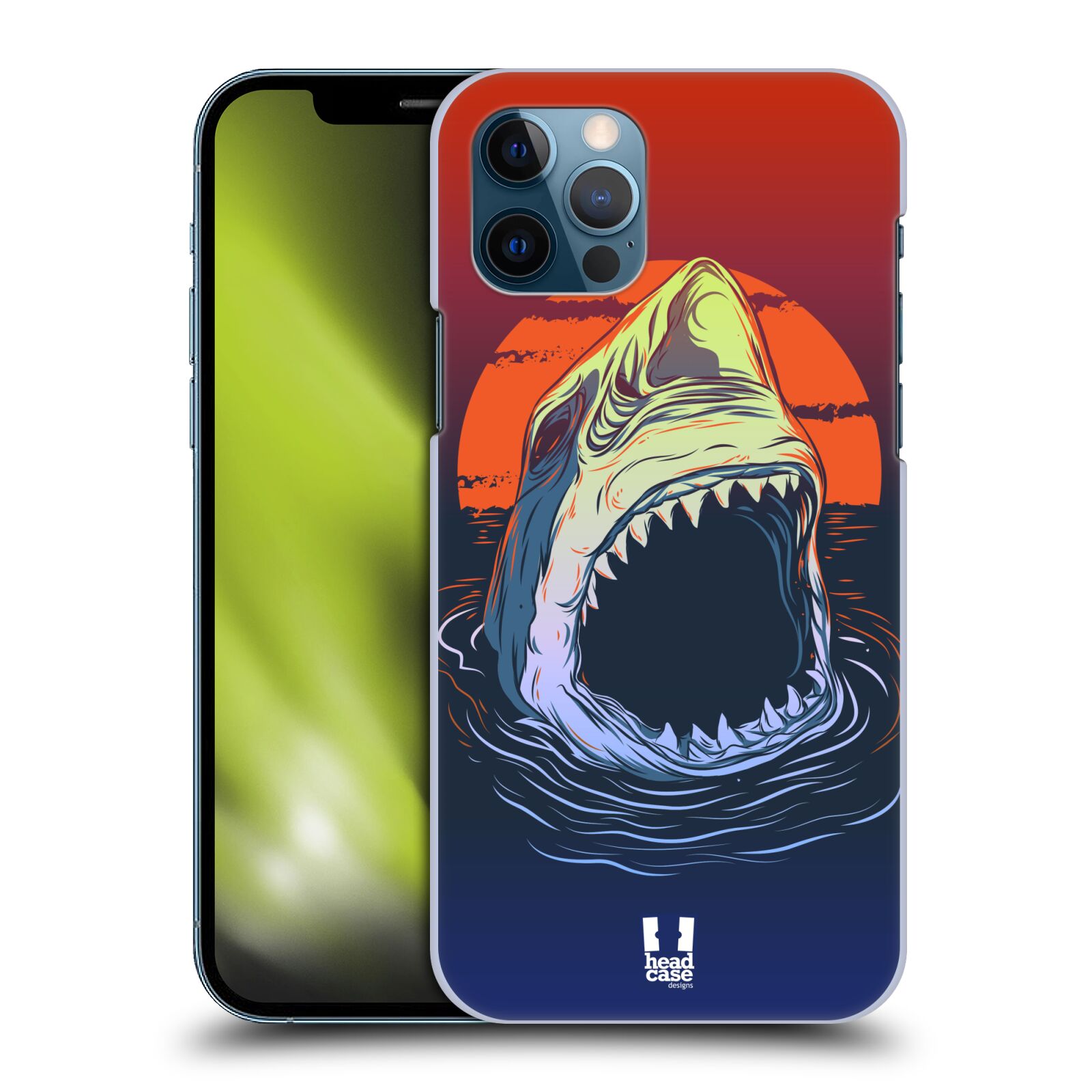 HEAD CASE plastový obal na mobil Apple Iphone 12 / Iphone 12 PRO vzor mořská monstra žralok
