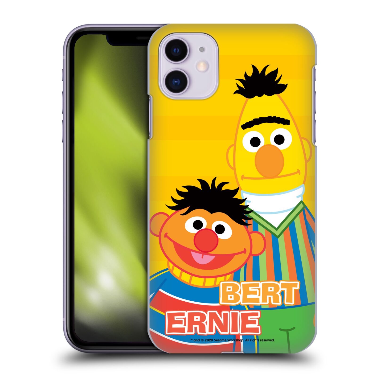 Zadní obal pro mobil Apple Iphone 11 - HEAD CASE - Sezame, otevři se  - Bert a Ernie