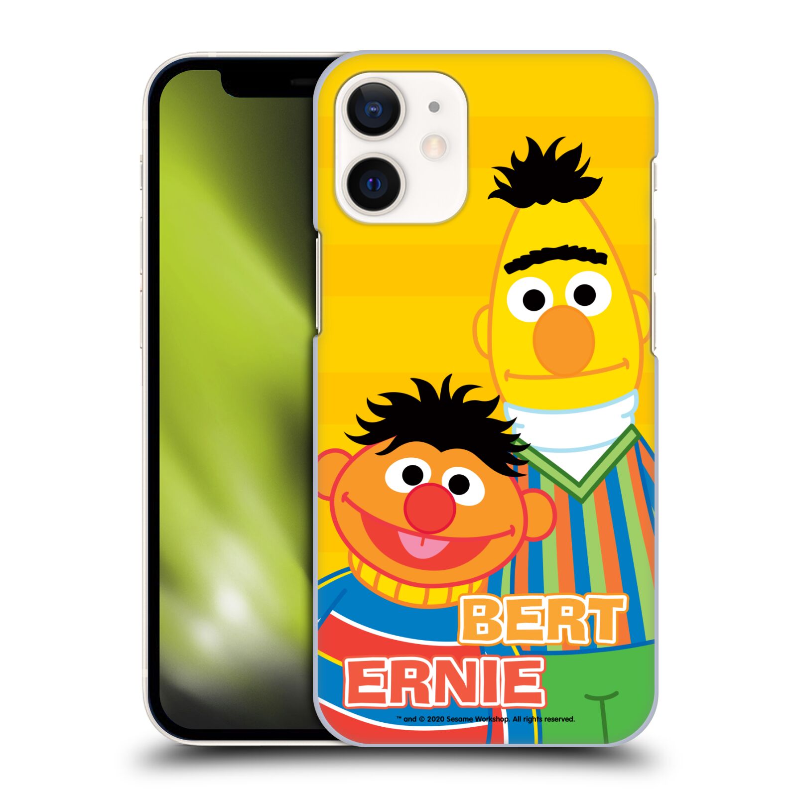 Zadní obal pro mobil Apple iPhone 12 MINI - HEAD CASE - Sezame, otevři se  - Bert a Ernie