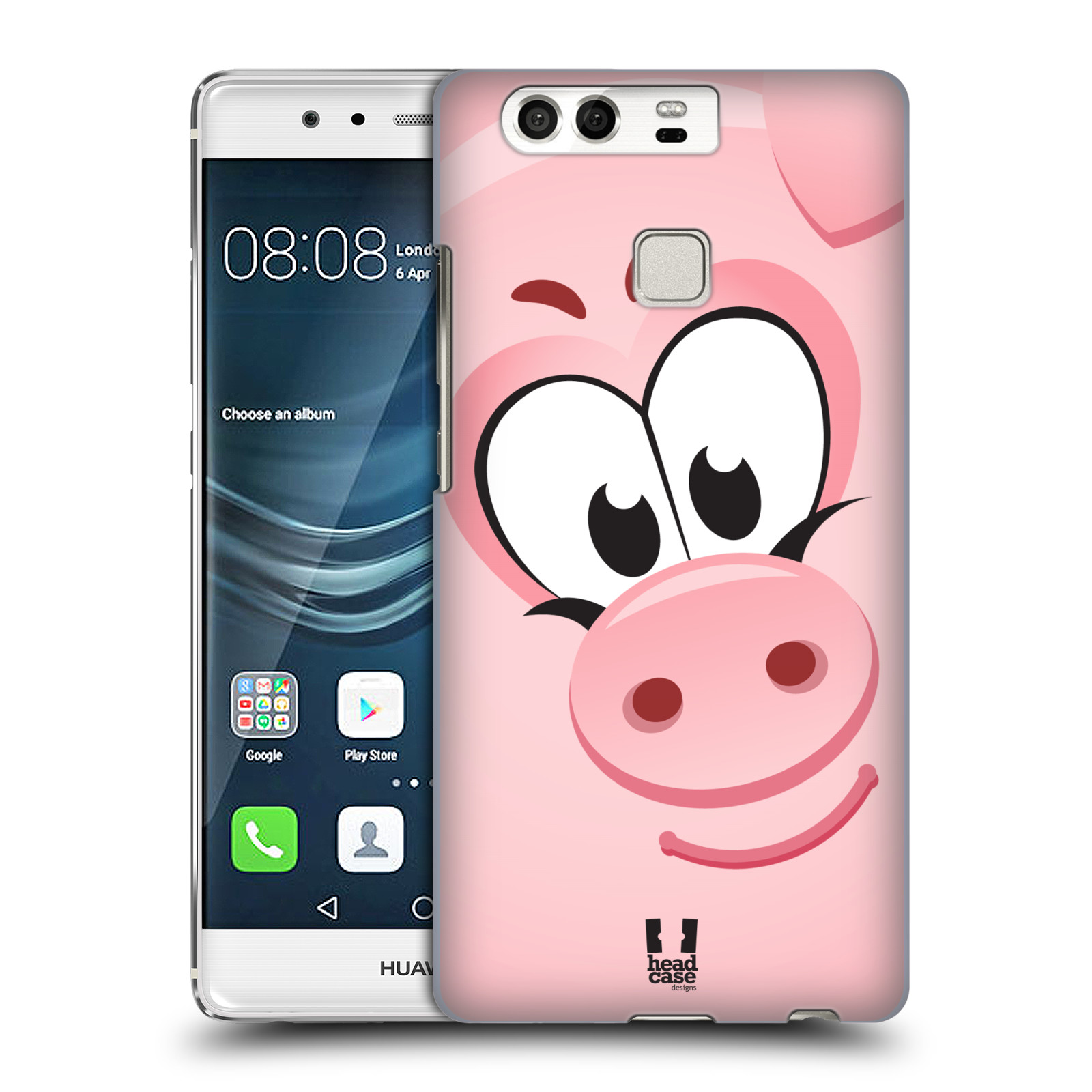 HEAD CASE plastový obal na mobil Huawei P9 / P9 DUAL SIM vzor Hranatá zvířátka PRASÁTKO