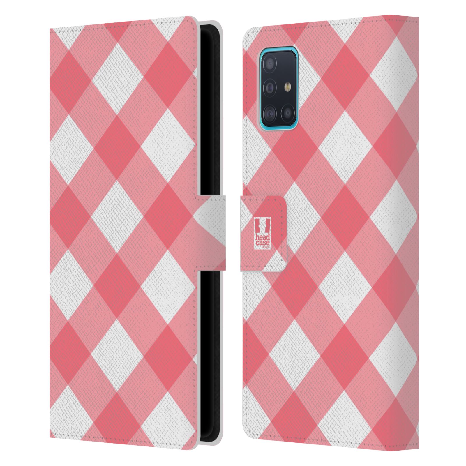 Pouzdro na mobil Samsung Galaxy A51 (A515F) Francouzský venkov piknik růžová