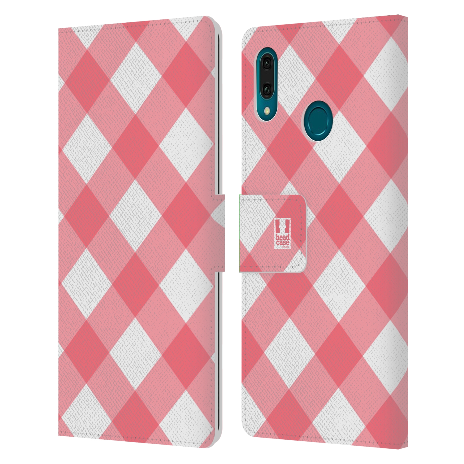 Pouzdro na mobil Huawei Y9 2019 Francouzský venkov piknik růžová