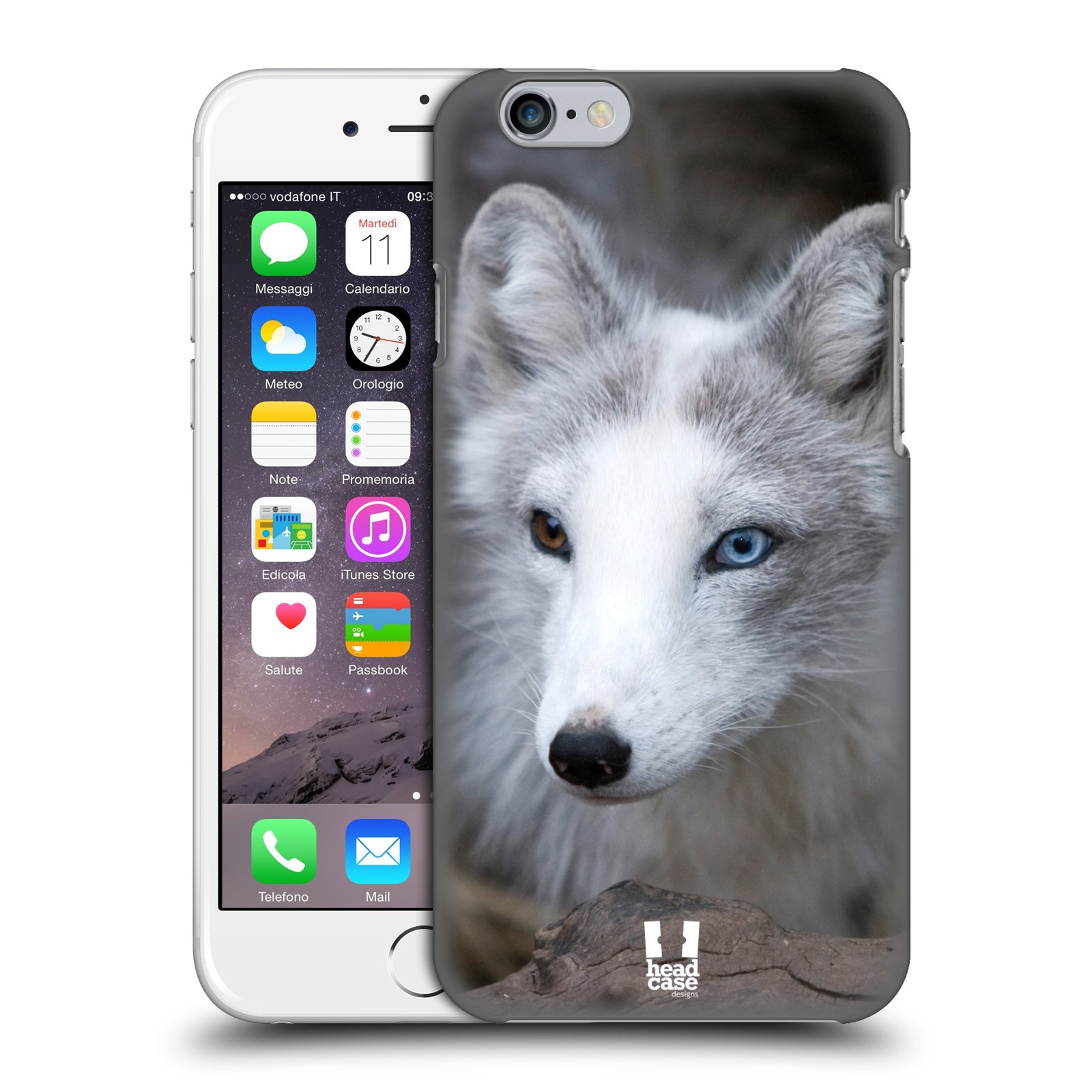 Plastové pouzdro pro mobil Apple Iphone 6/6S vzor slavná zvířata foto  Liška polární