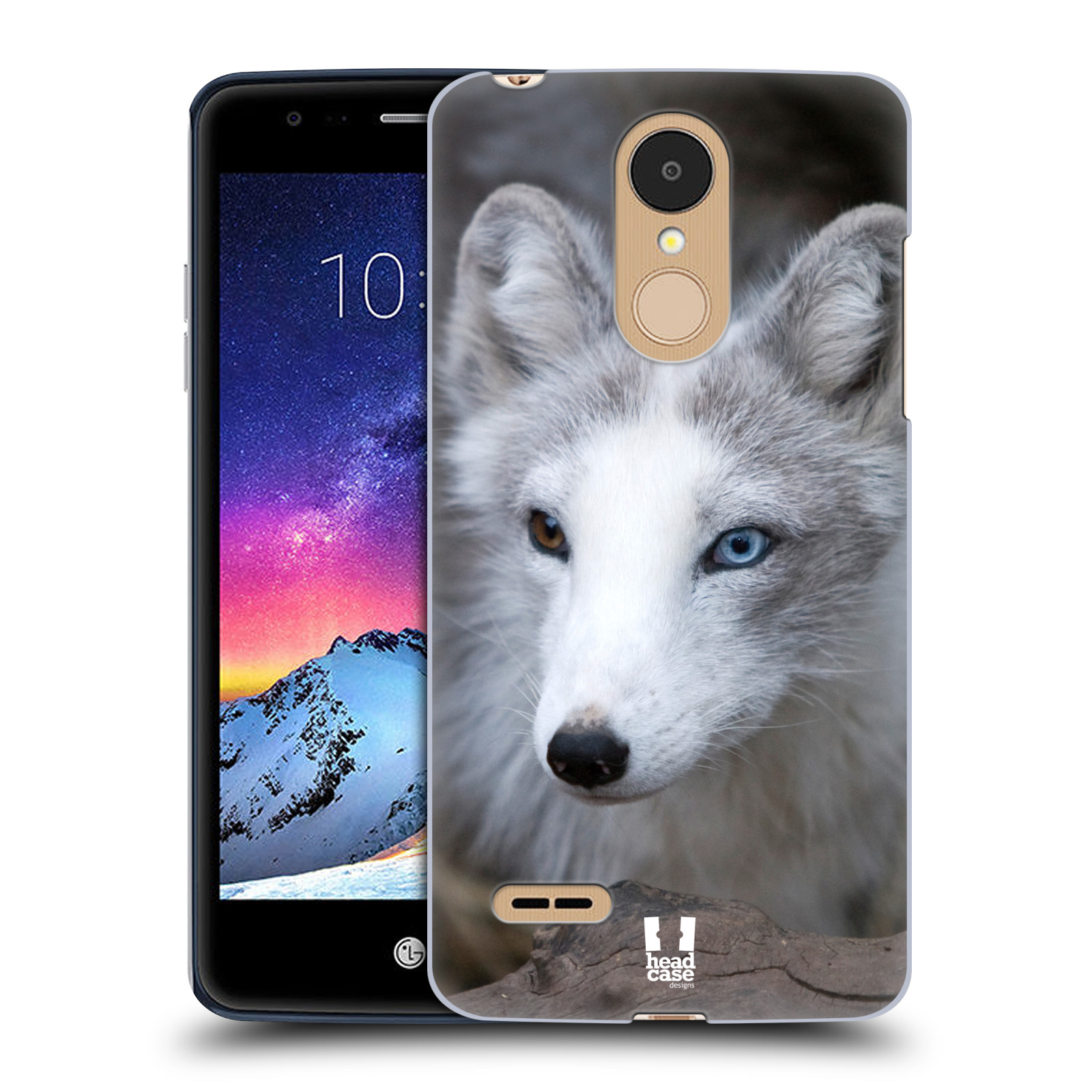HEAD CASE plastový obal na mobil LG K9 / K8 2018 vzor slavná zvířata foto  Liška polární