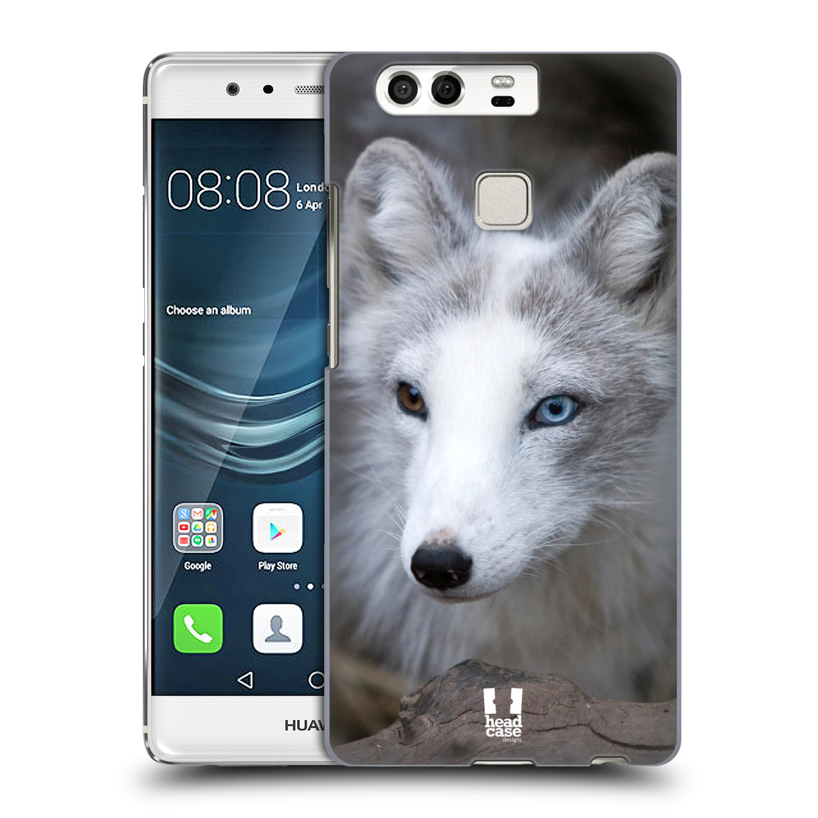 HEAD CASE plastový obal na mobil Huawei P9 / P9 DUAL SIM vzor slavná zvířata foto  Liška polární