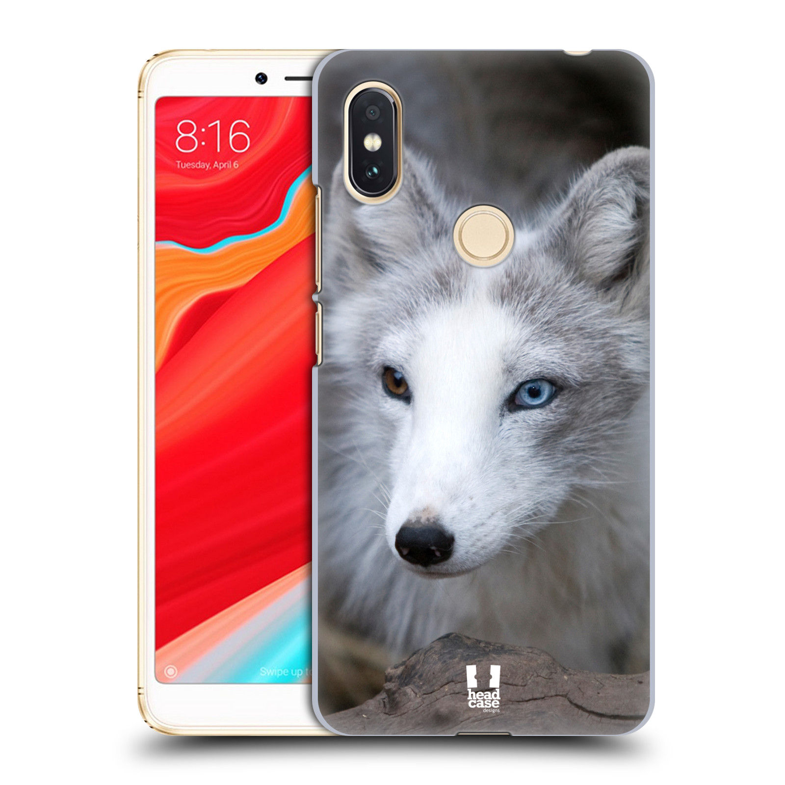 HEAD CASE plastový obal na mobil Xiaomi Redmi S2 vzor slavná zvířata foto  Liška polární