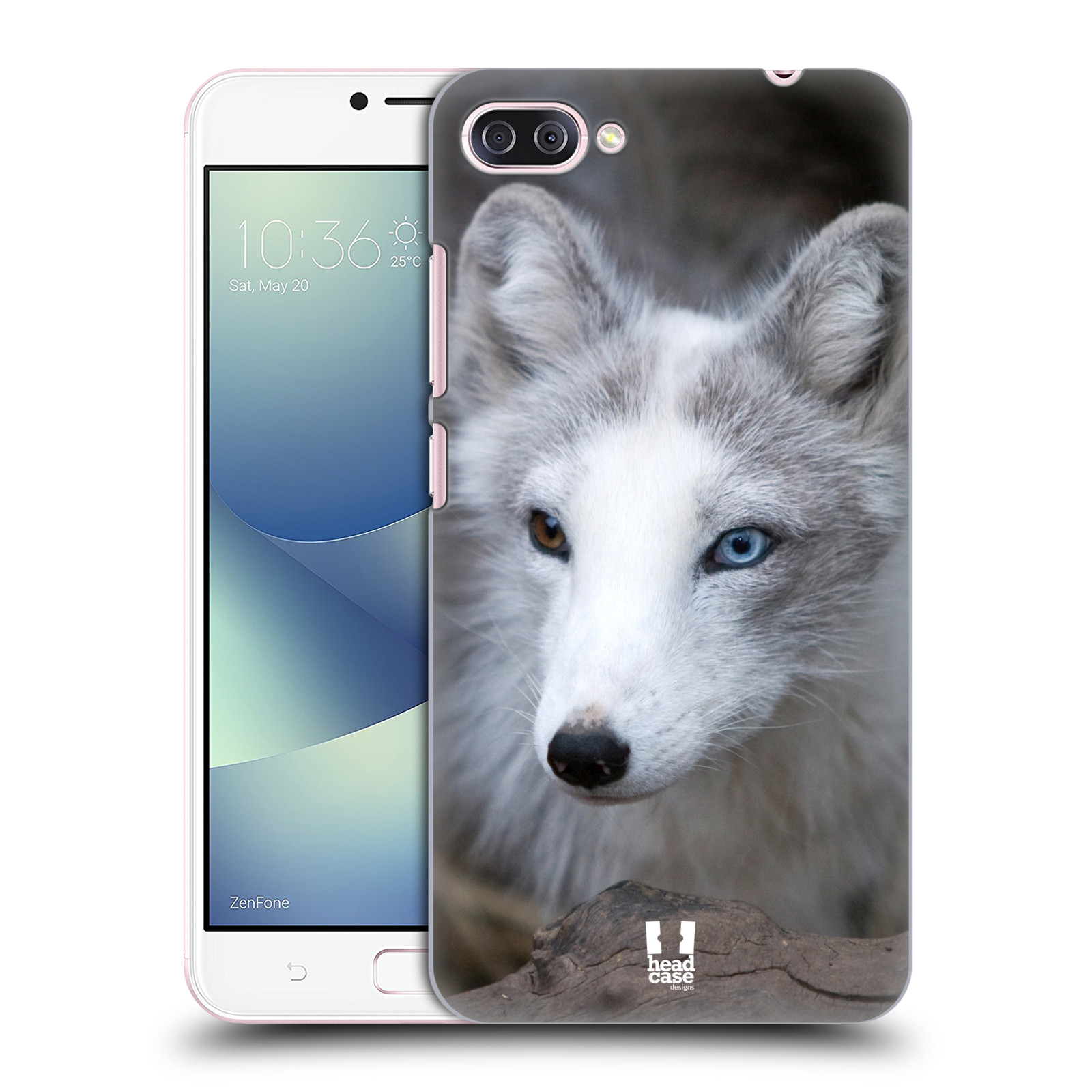 HEAD CASE plastový obal na mobil Asus Zenfone 4 MAX ZC554KL vzor slavná zvířata foto  Liška polární