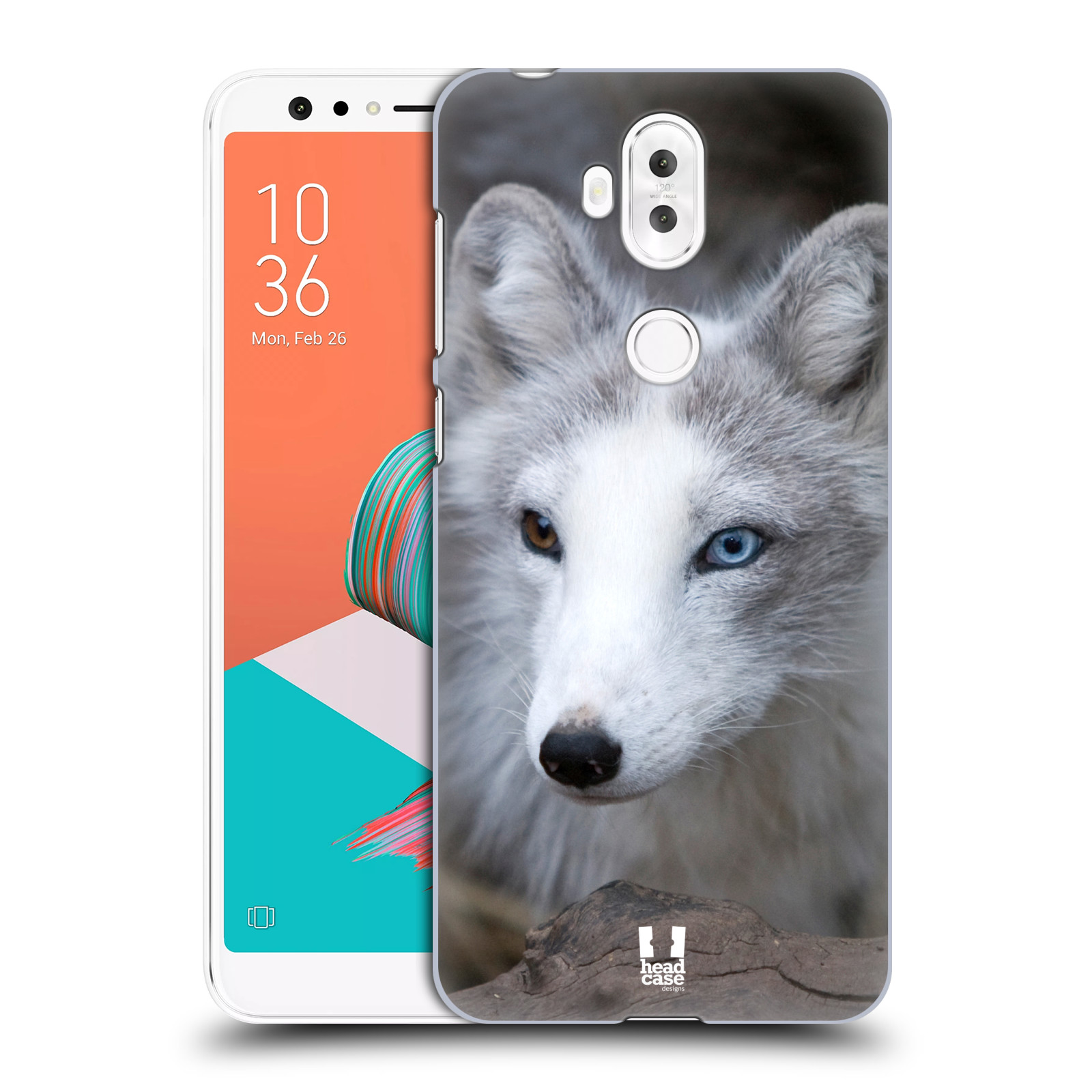 HEAD CASE plastový obal na mobil Asus Zenfone 5 LITE ZC600KL vzor slavná zvířata foto  Liška polární